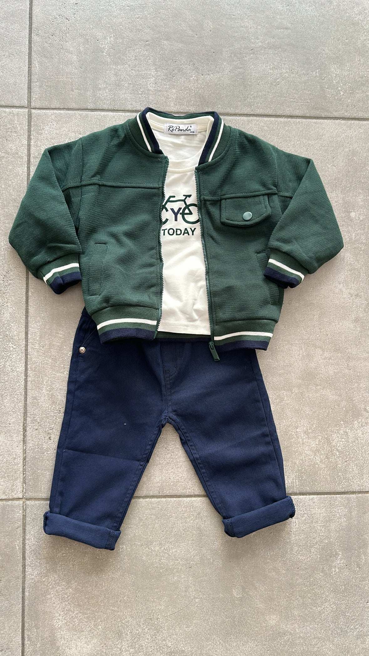 Completo BICICLE 1-5A - VERDE