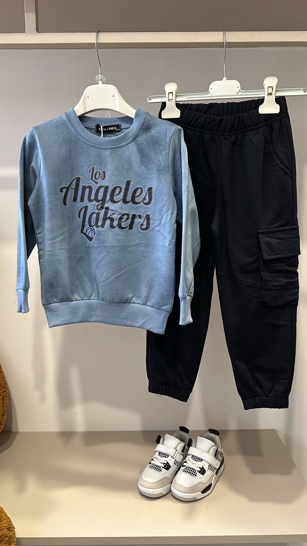 Tuta ANGELES 3-8A - AZZURRO