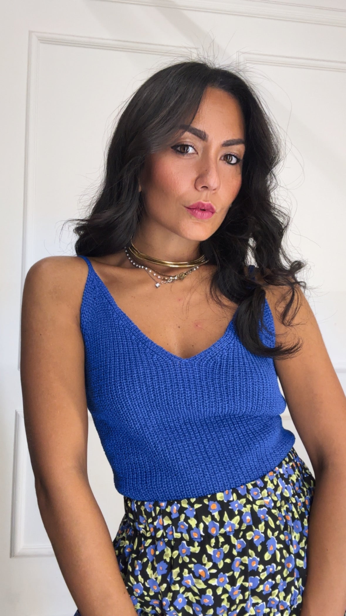 Top FELICE - BLU