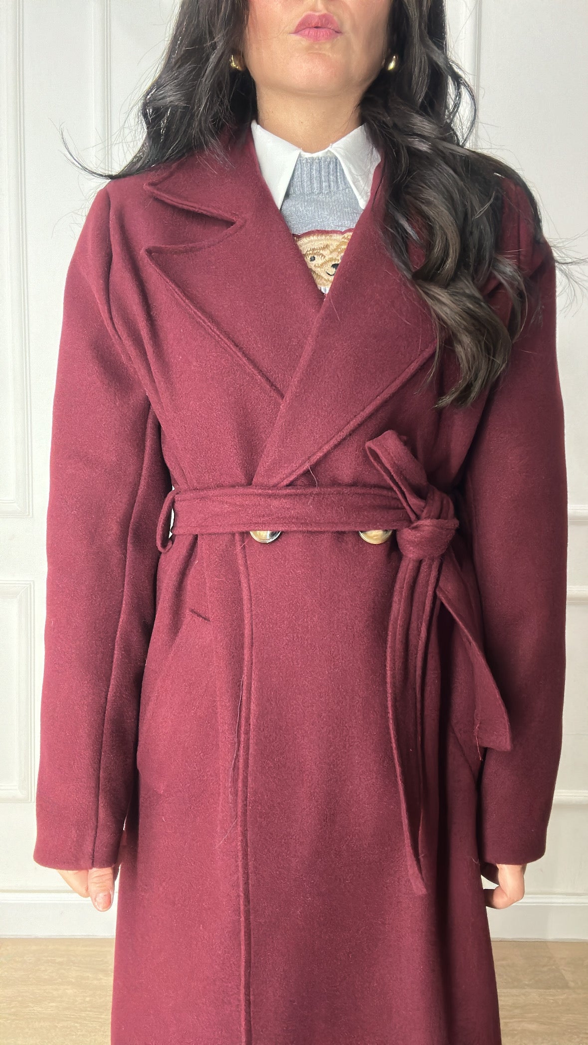 Cappotto BRIX - BORDEAUX