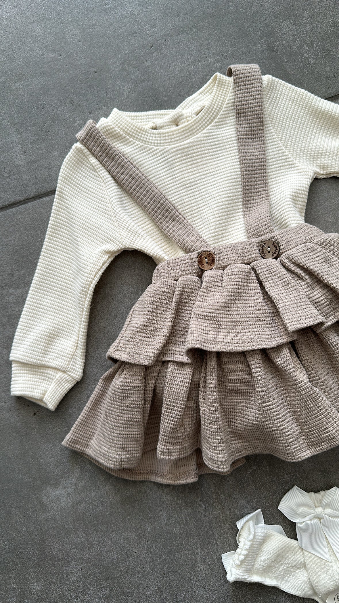 Cordinato SALOPETTE 6-18M - BEIGE