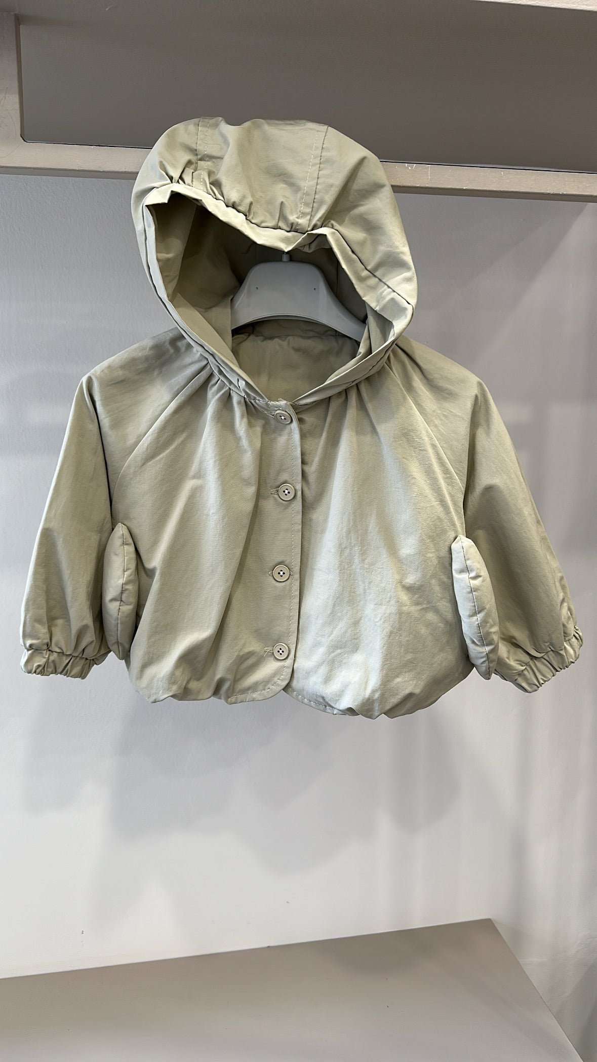 Trench CON CAPPUCCIO 3-8A - BEIGE