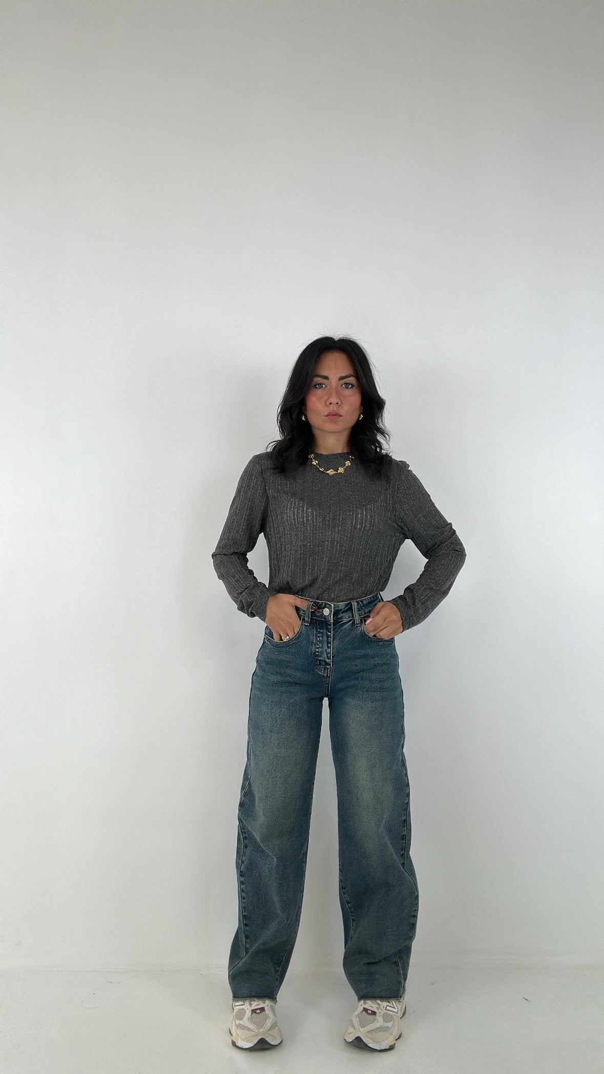 Jeans BALLOON VOLAE - JEANS