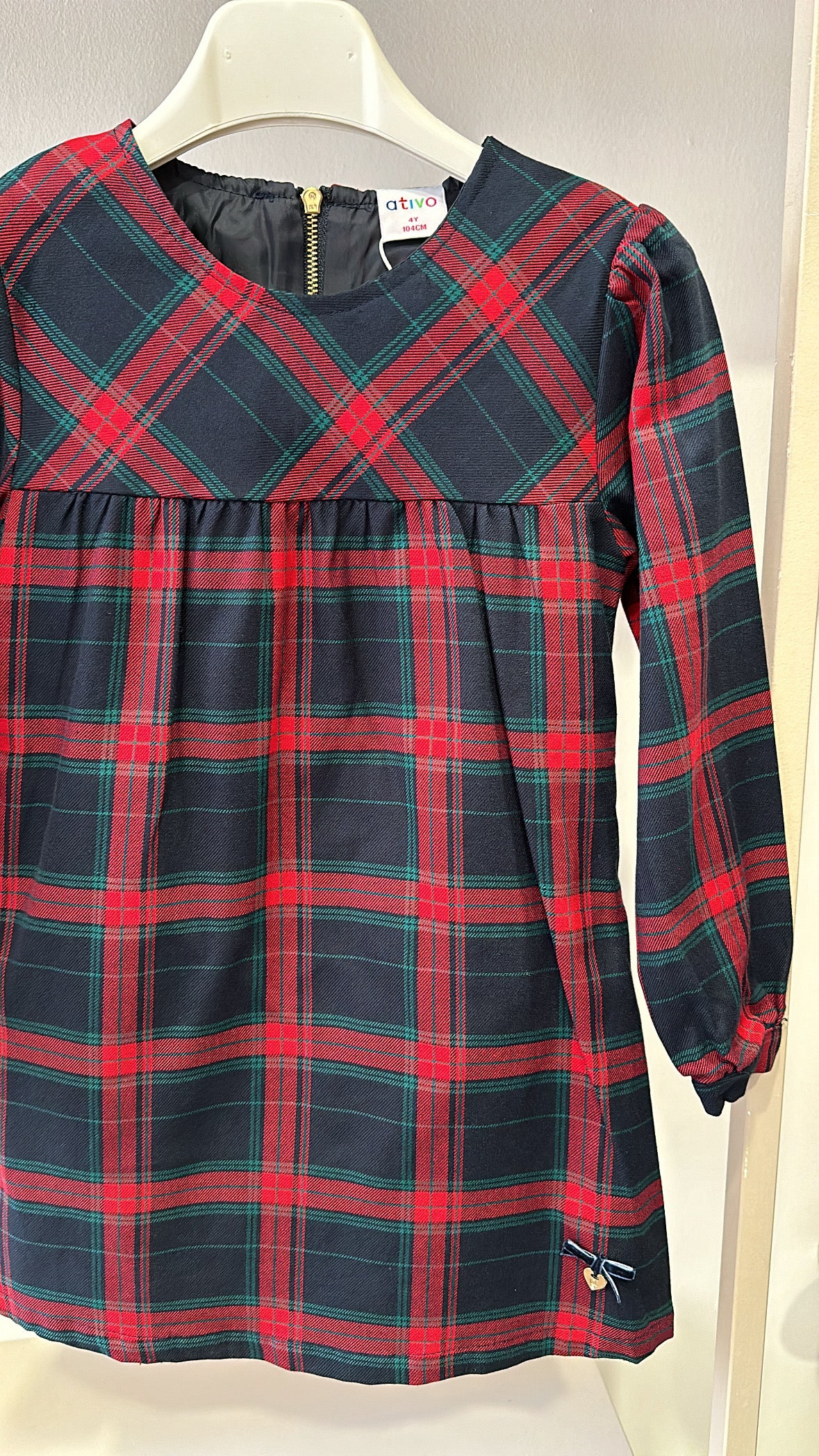 Vestitino TRANTAN CUORE 4-12A - BLU