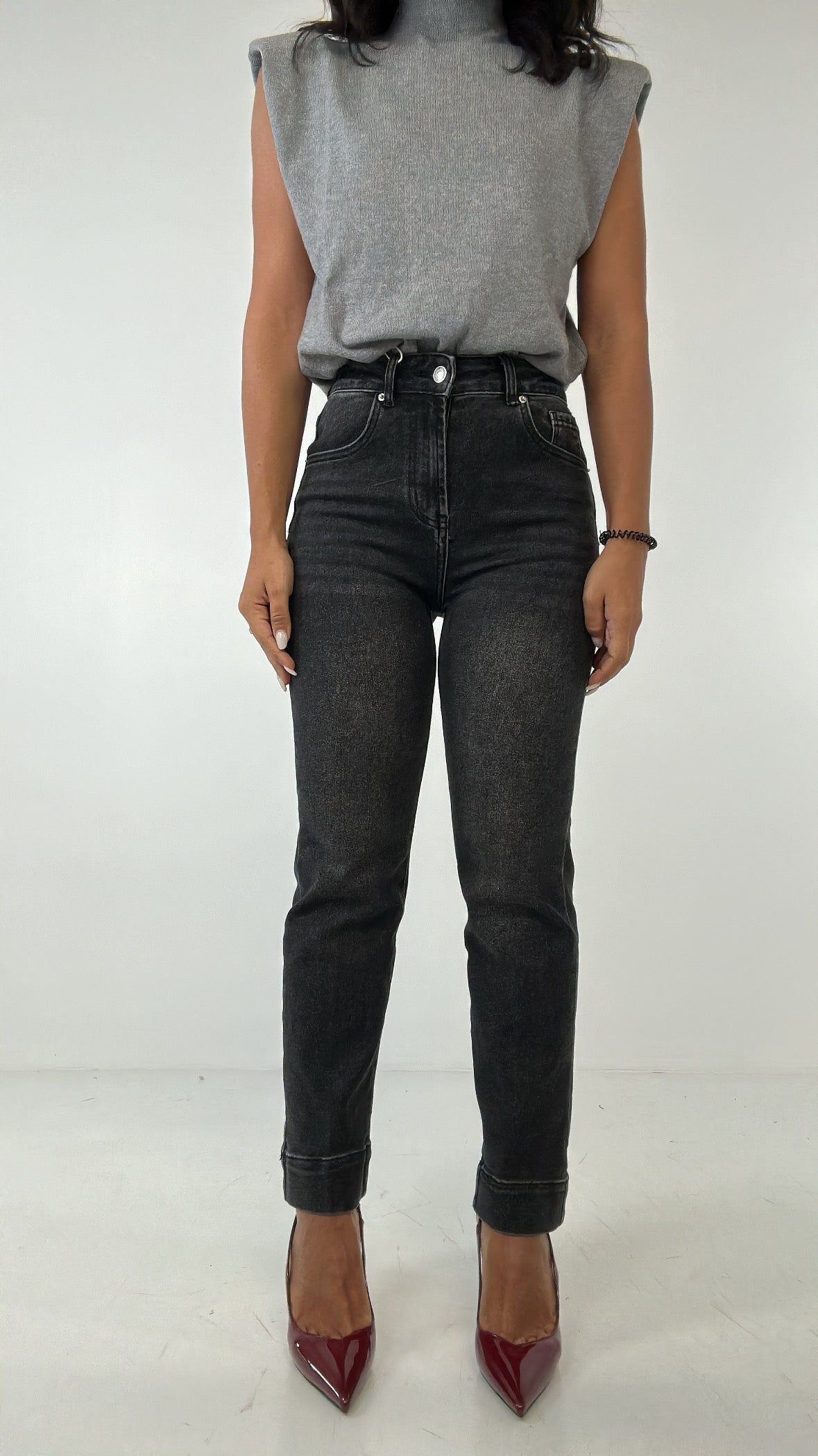 Jeans DRITTO VINTAGE60 - NERO