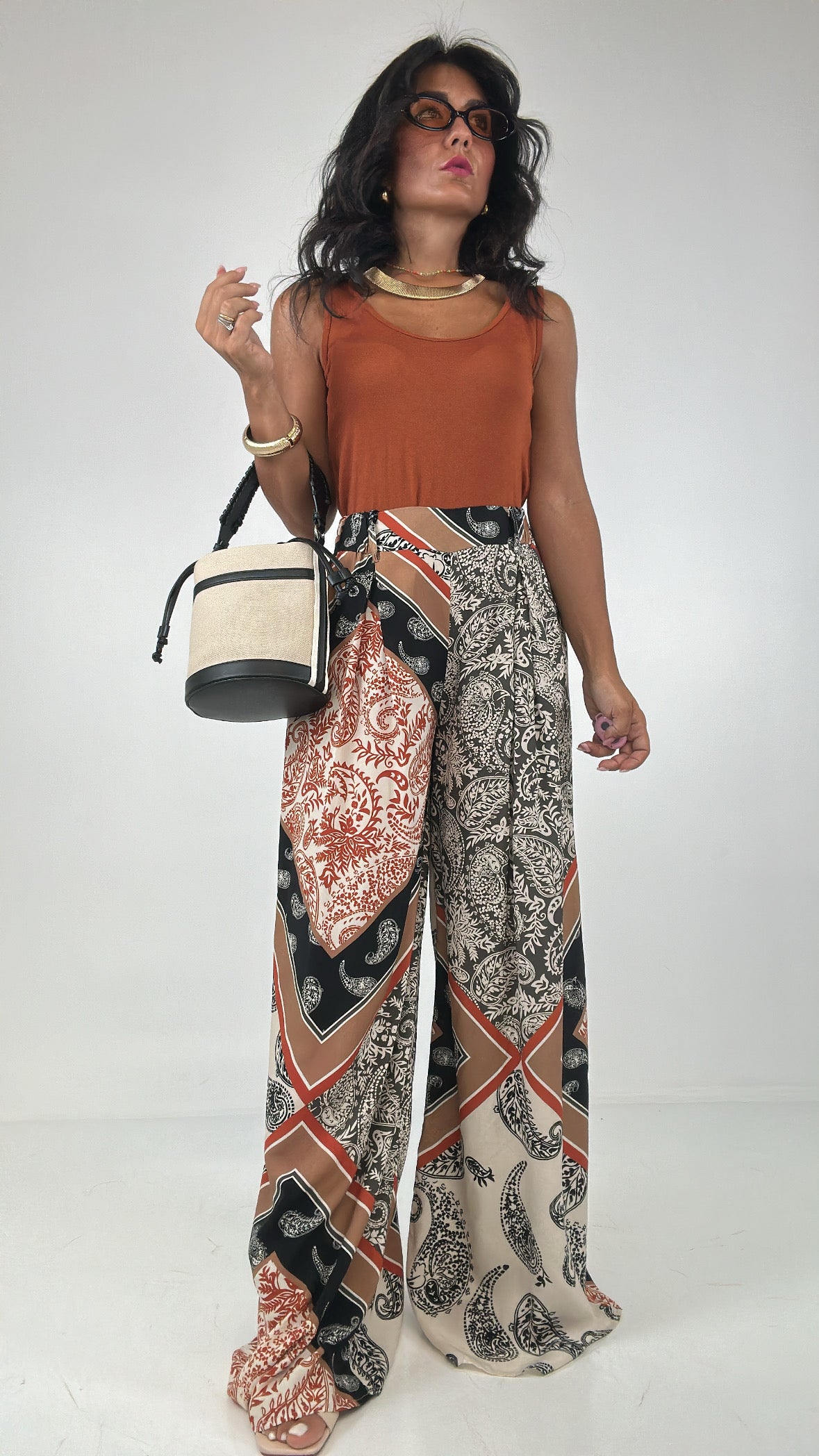 Pantalone LUMINA FLOW - NERO