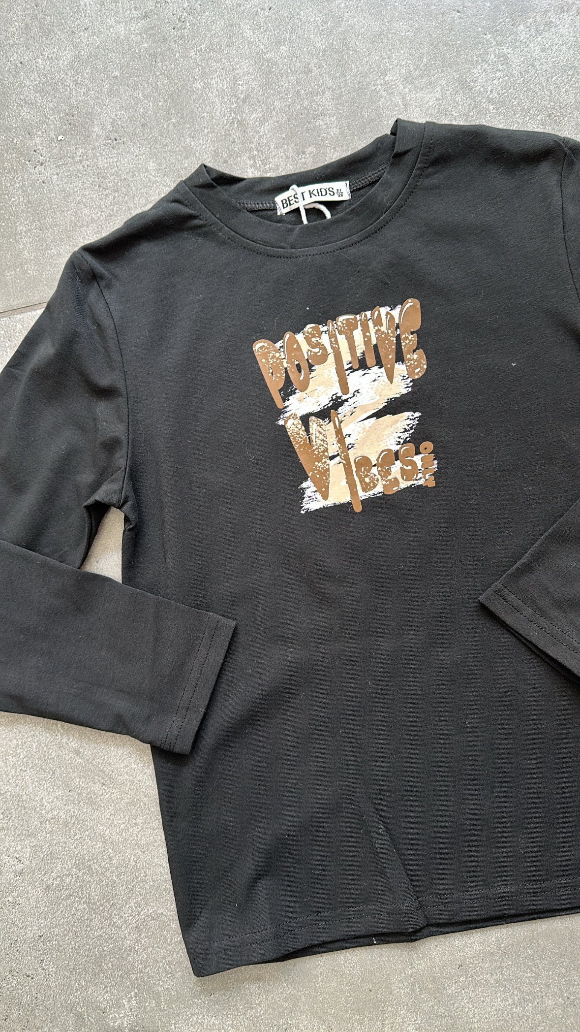 Maglia POSITIVE 8-16A - NERO