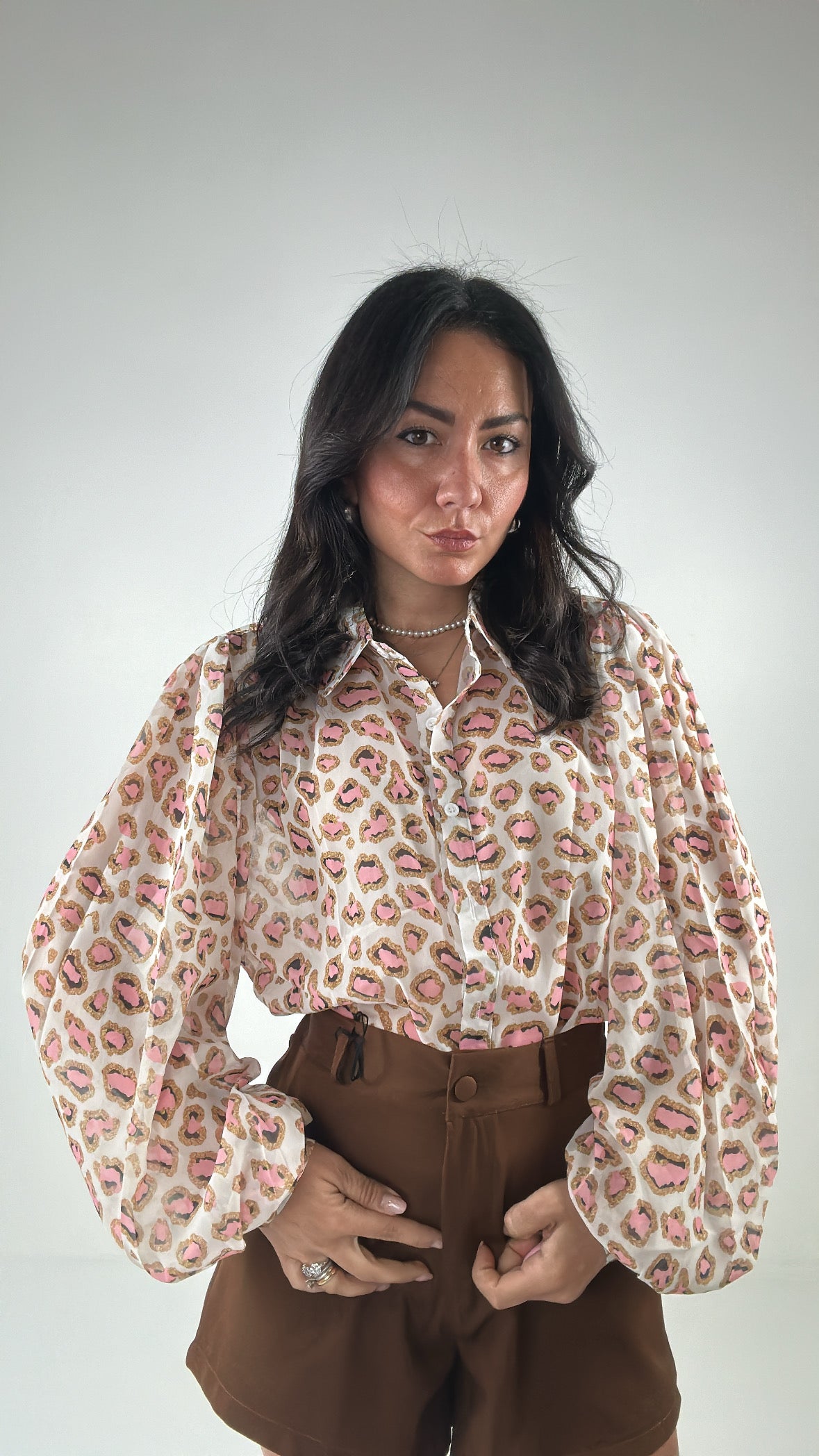 Camicia PANTERA - PANNA
