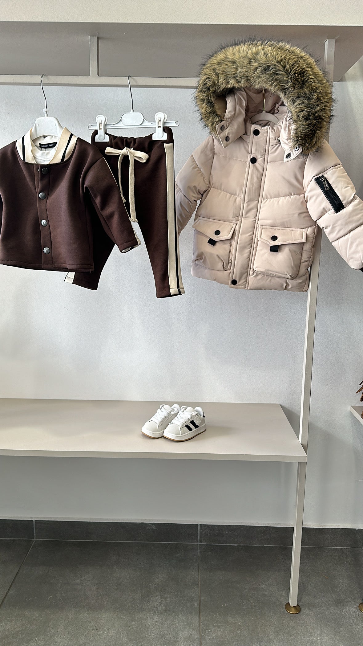 Giubbino CON PELLICCIA 12-36M - BEIGE