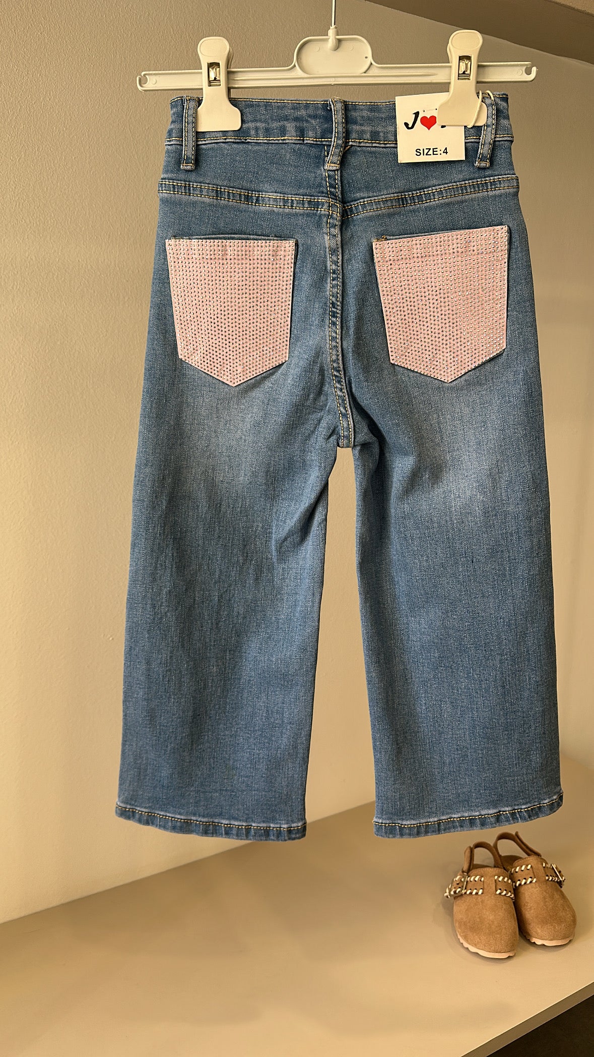 Jeans TASCA ROSA BRILLO 4-14A - JEANS