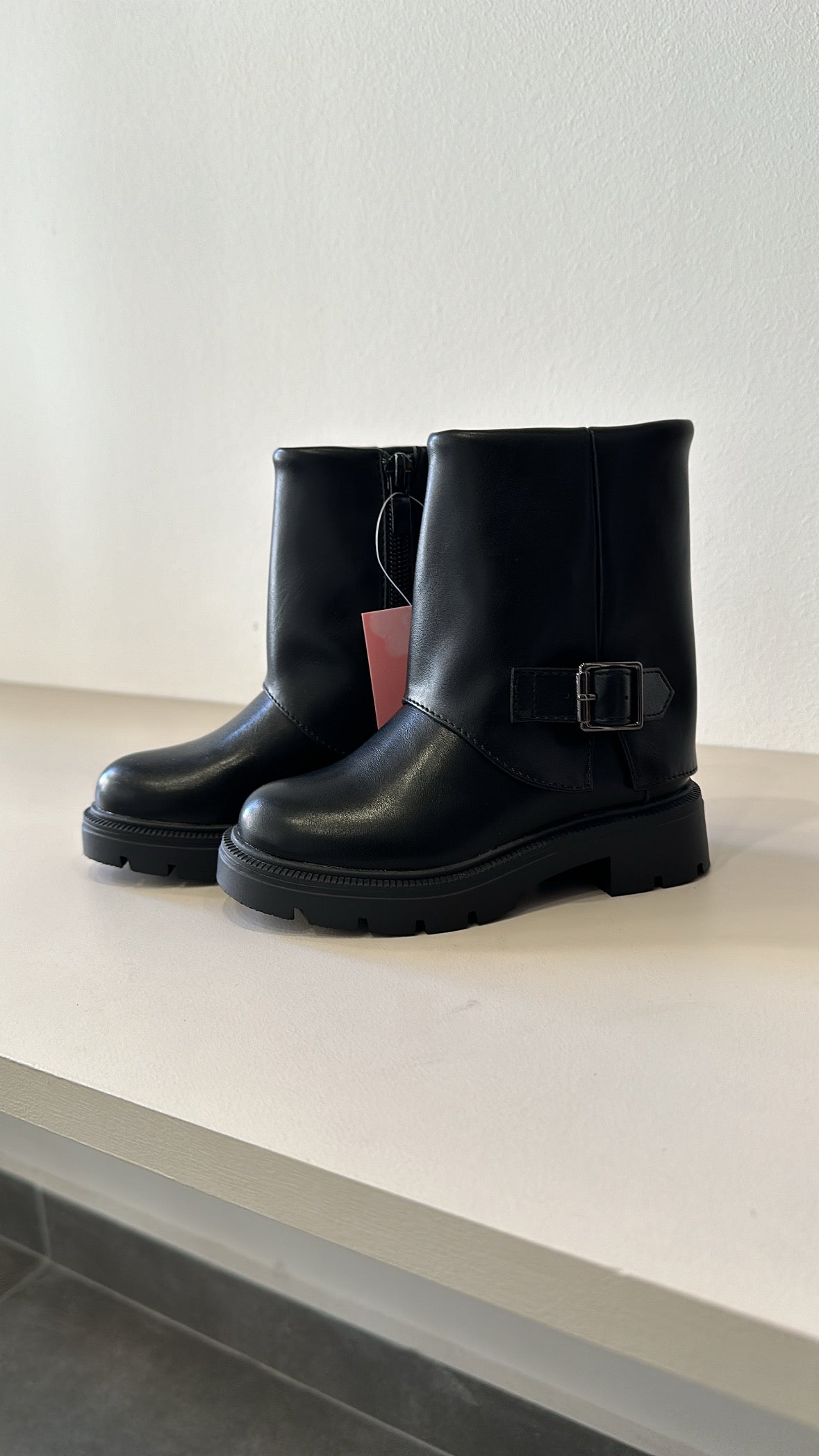 Stivale FIBBIA BACIO - NERO