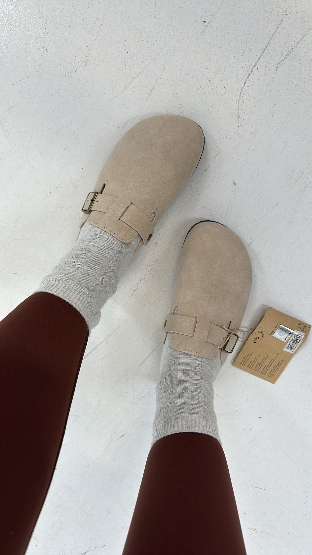 Sabot SUGAR - BEIGE