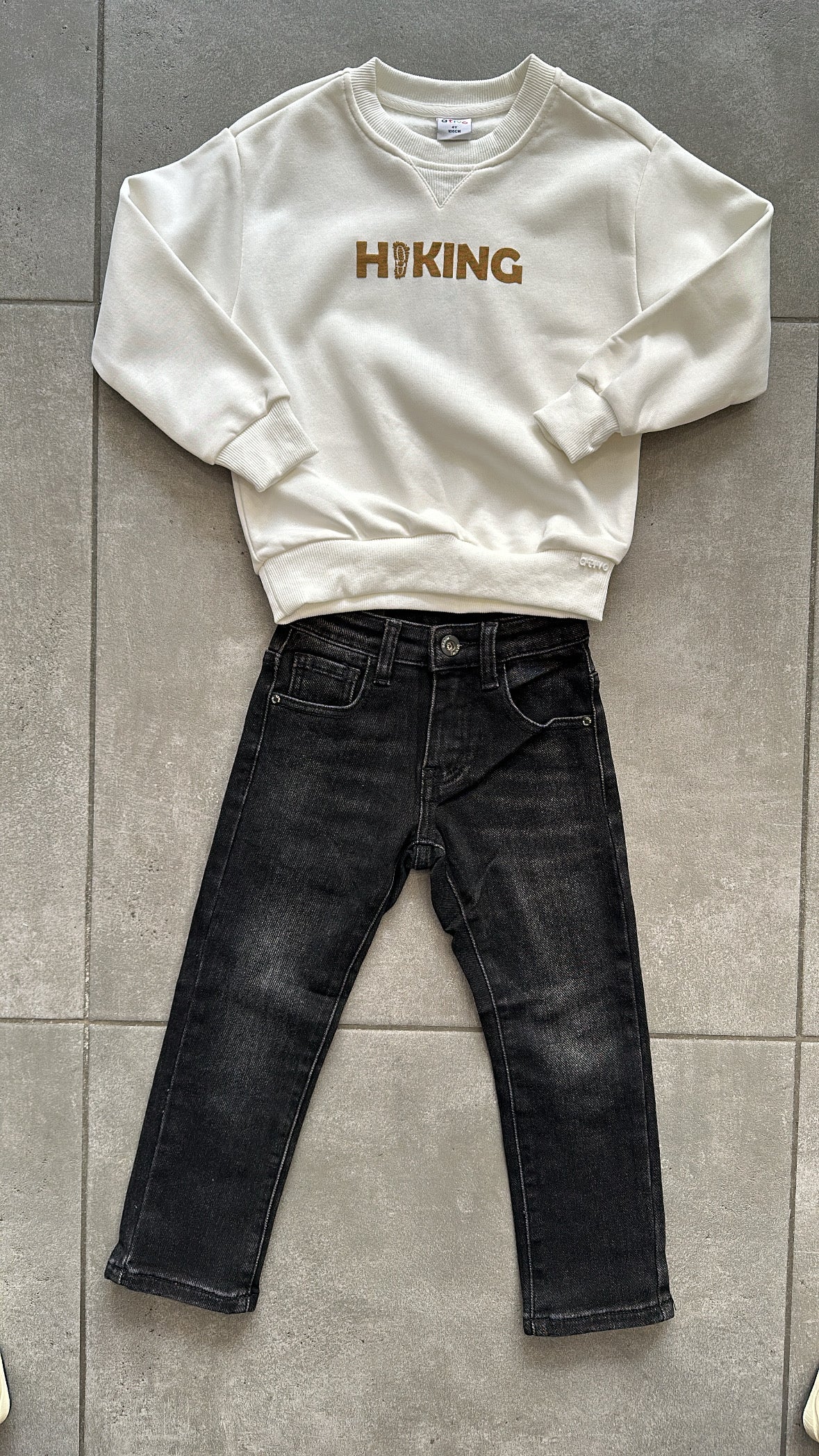 Jeans DRITTO BOY 4-14A - NERO