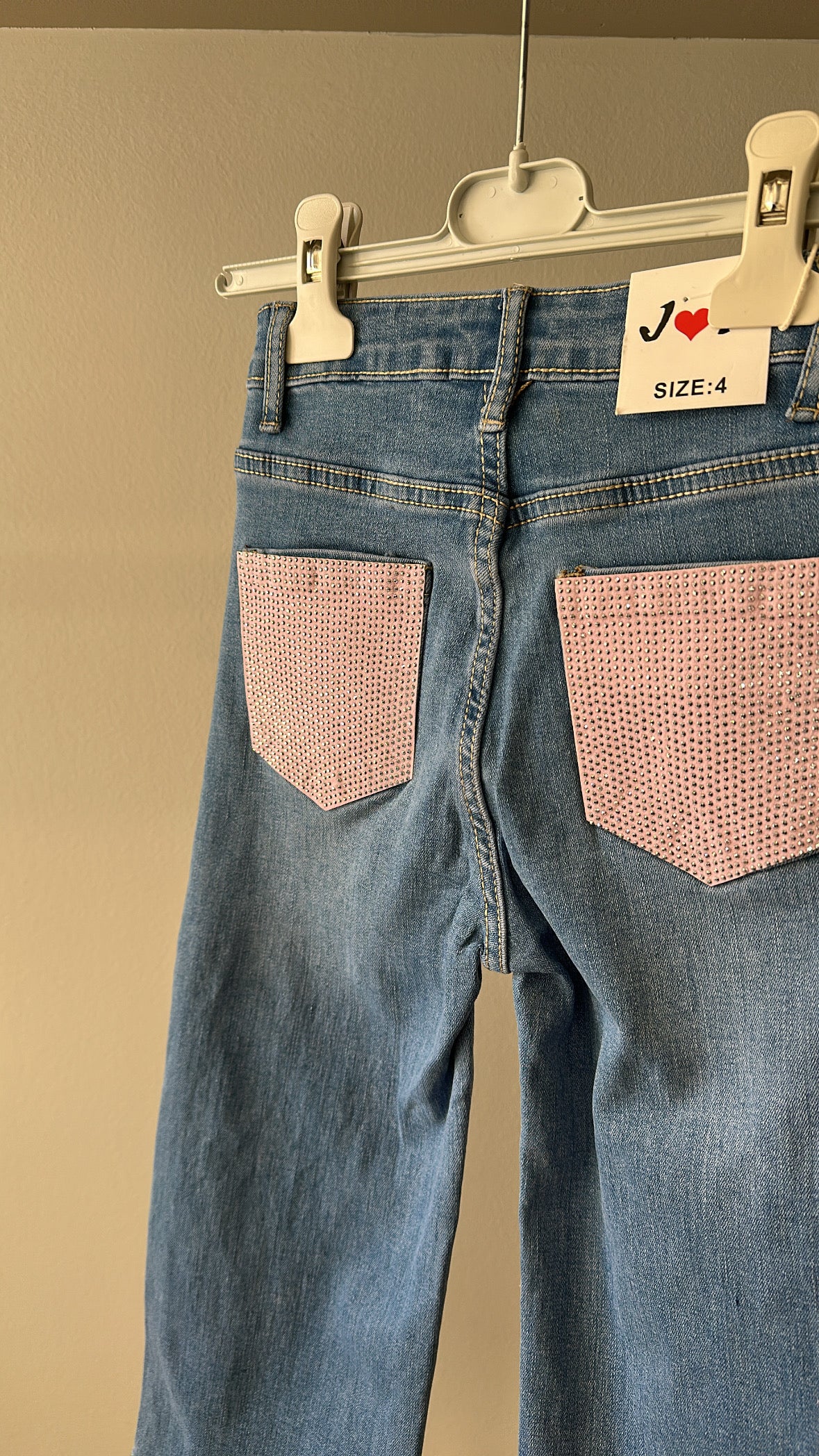 Jeans TASCA ROSA BRILLO 4-14A - JEANS