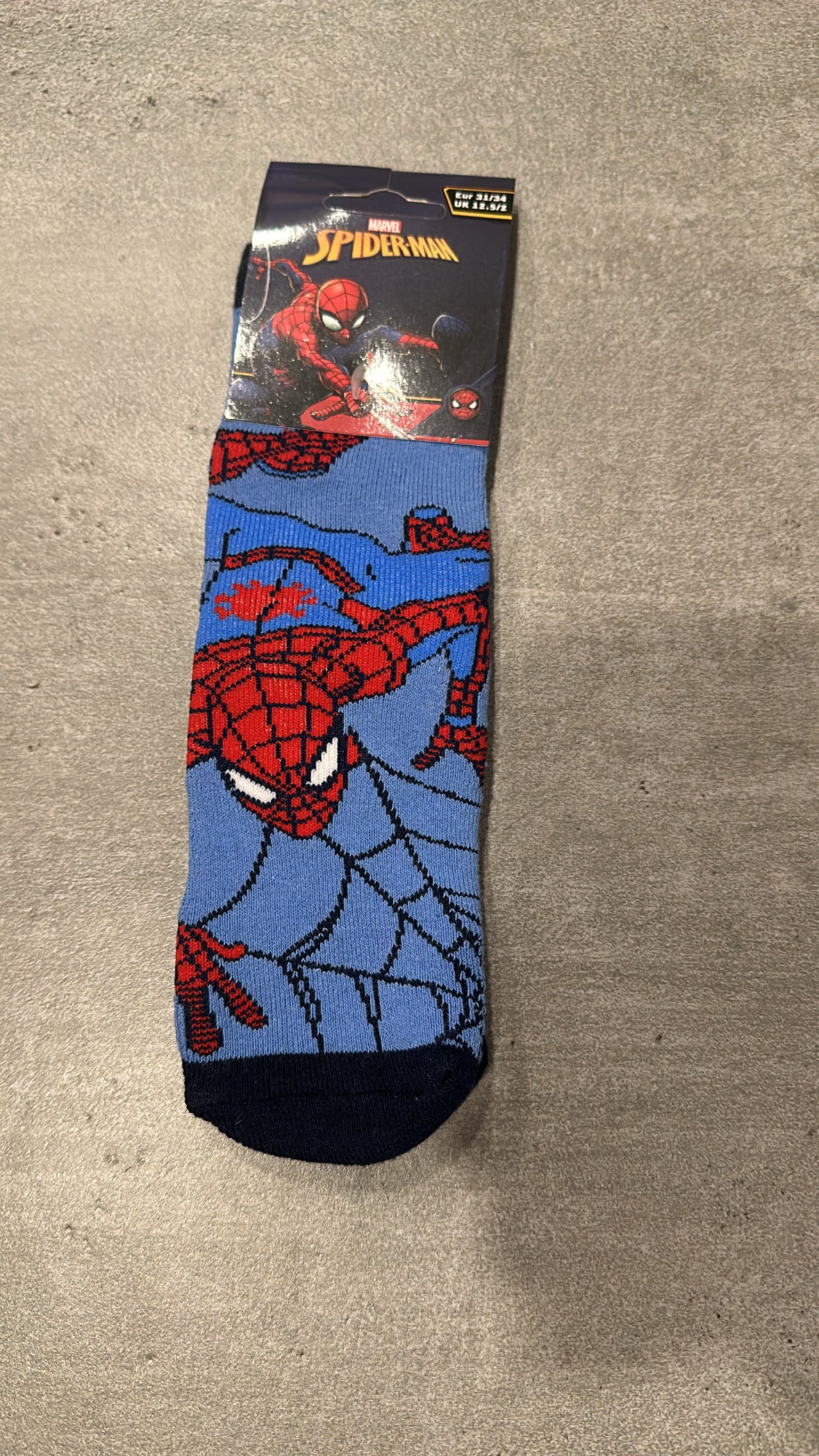 Calzino ANTISCIVOLO SPIDER-MAN - BLU