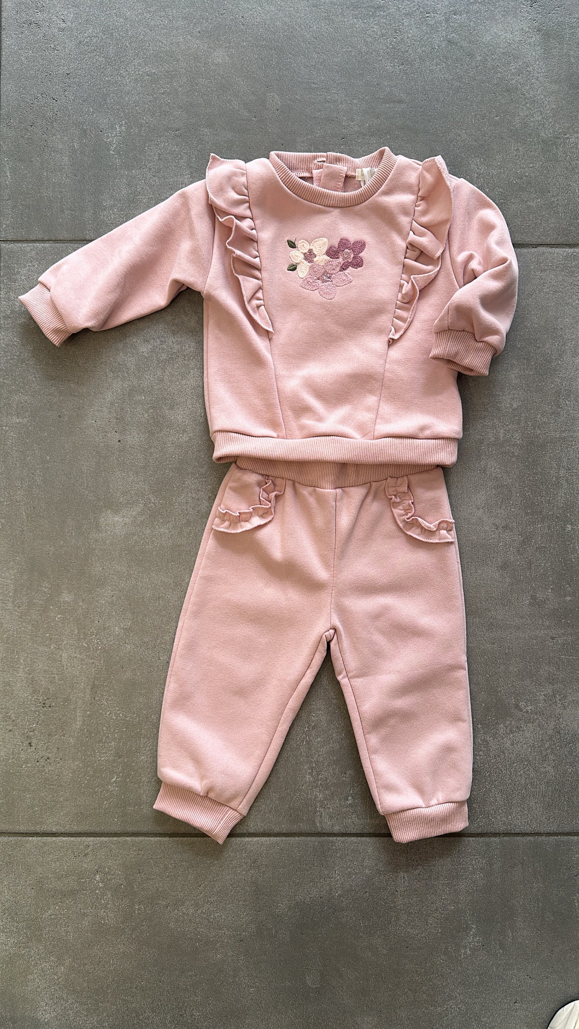 Tuta VOLANT 12-36M - ROSA
