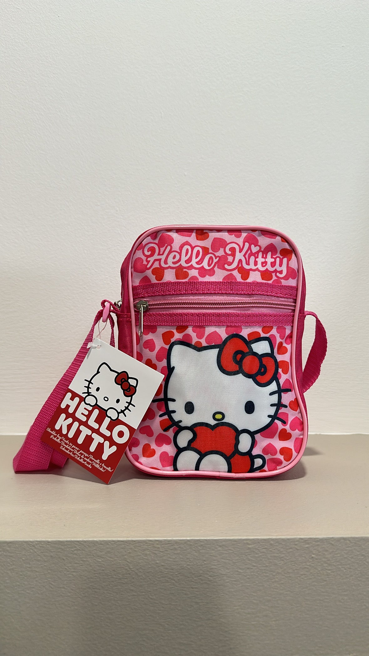 Borsa TRACOLLA HELLO KITTY - ROSA