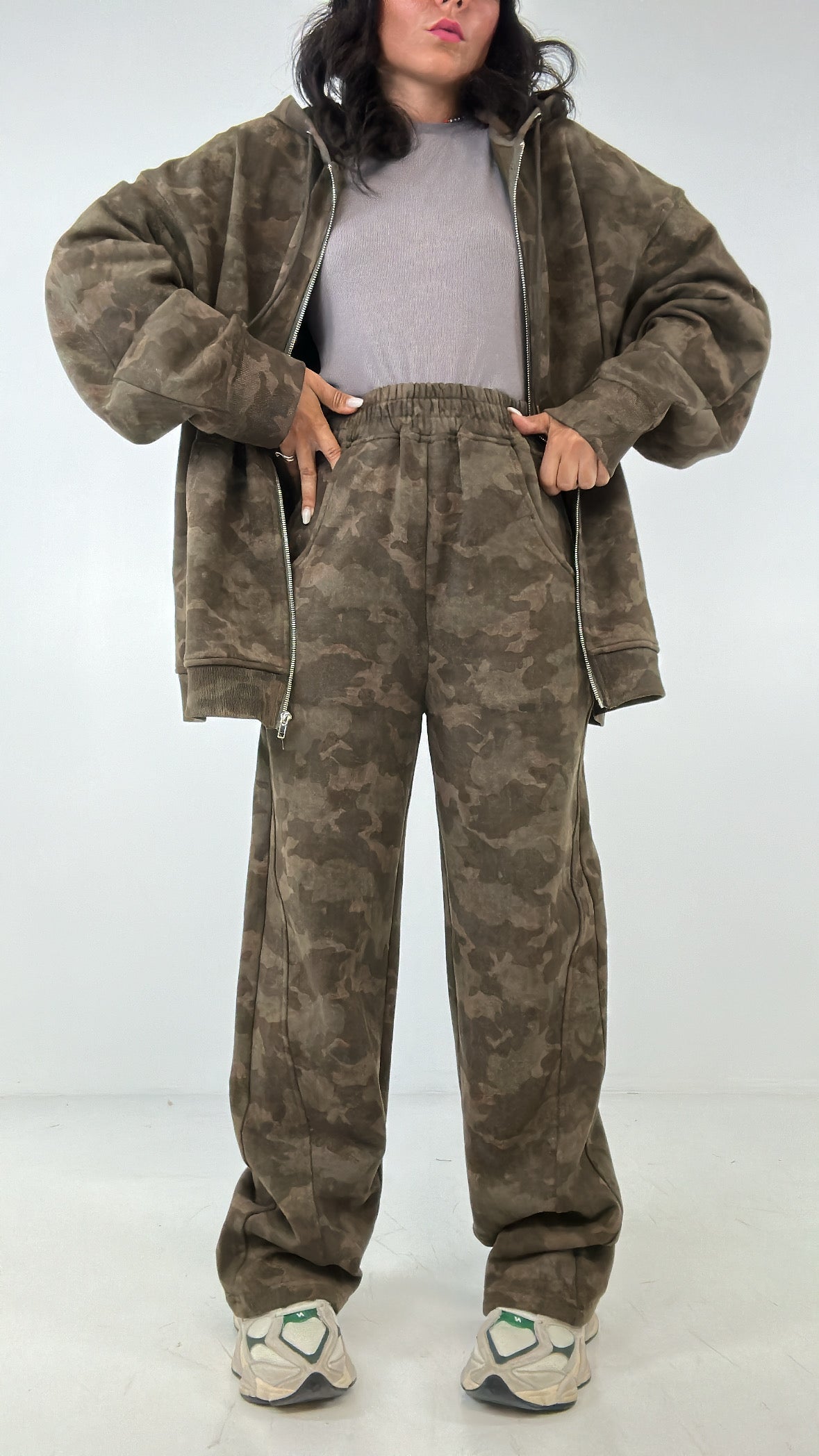Pantalone LUMINA MILITARY - VERDE MILITARE