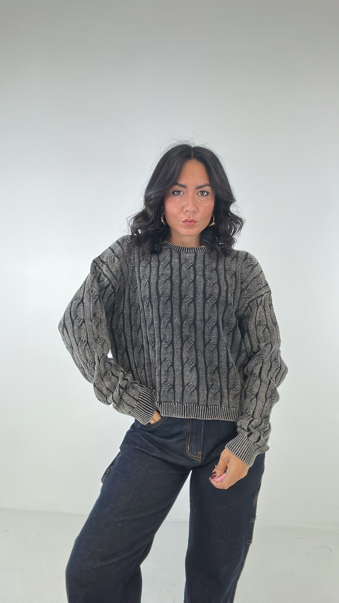 Pull VINTAGE - NERO