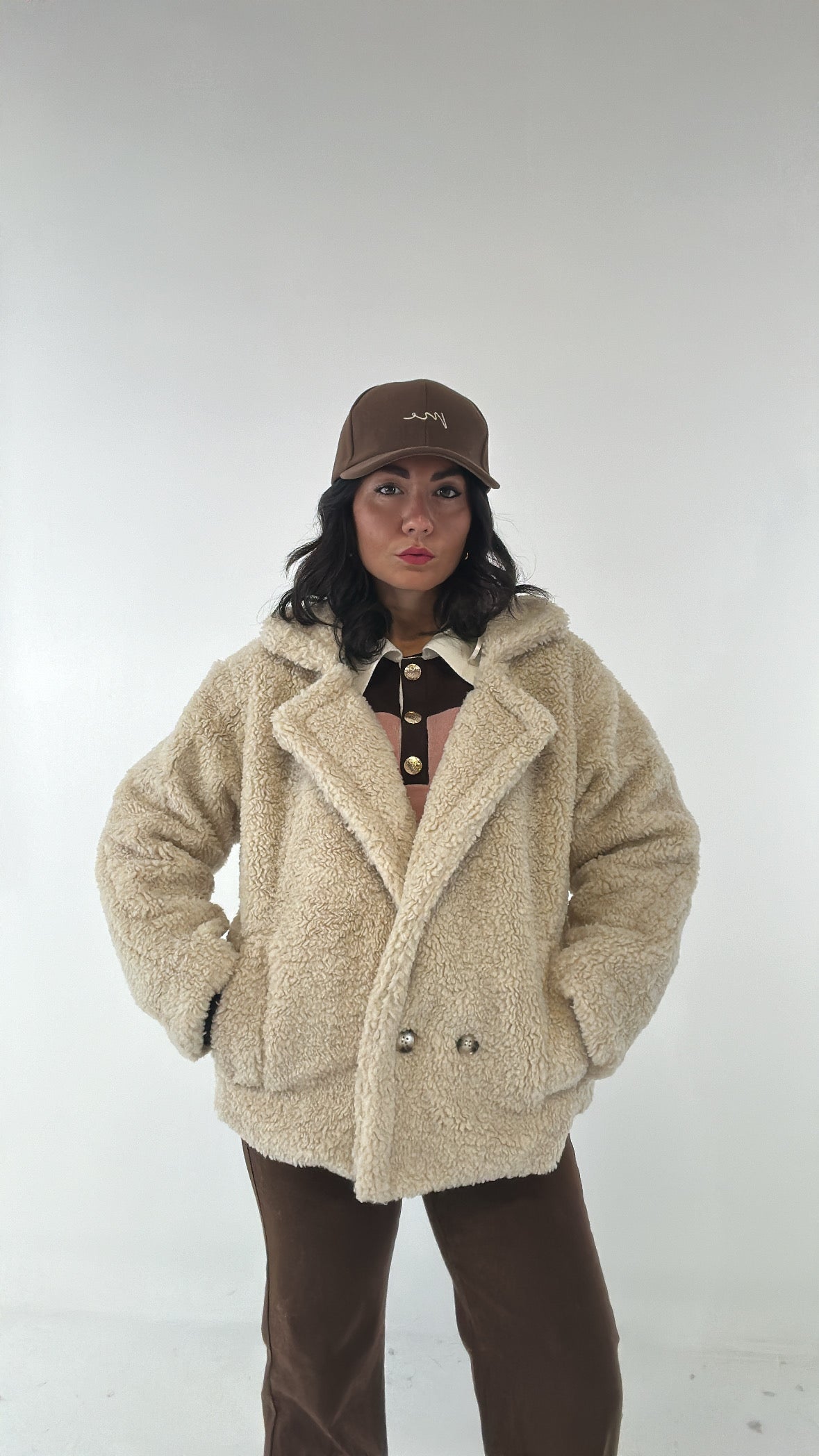 Giubbino TEDDY - BEIGE