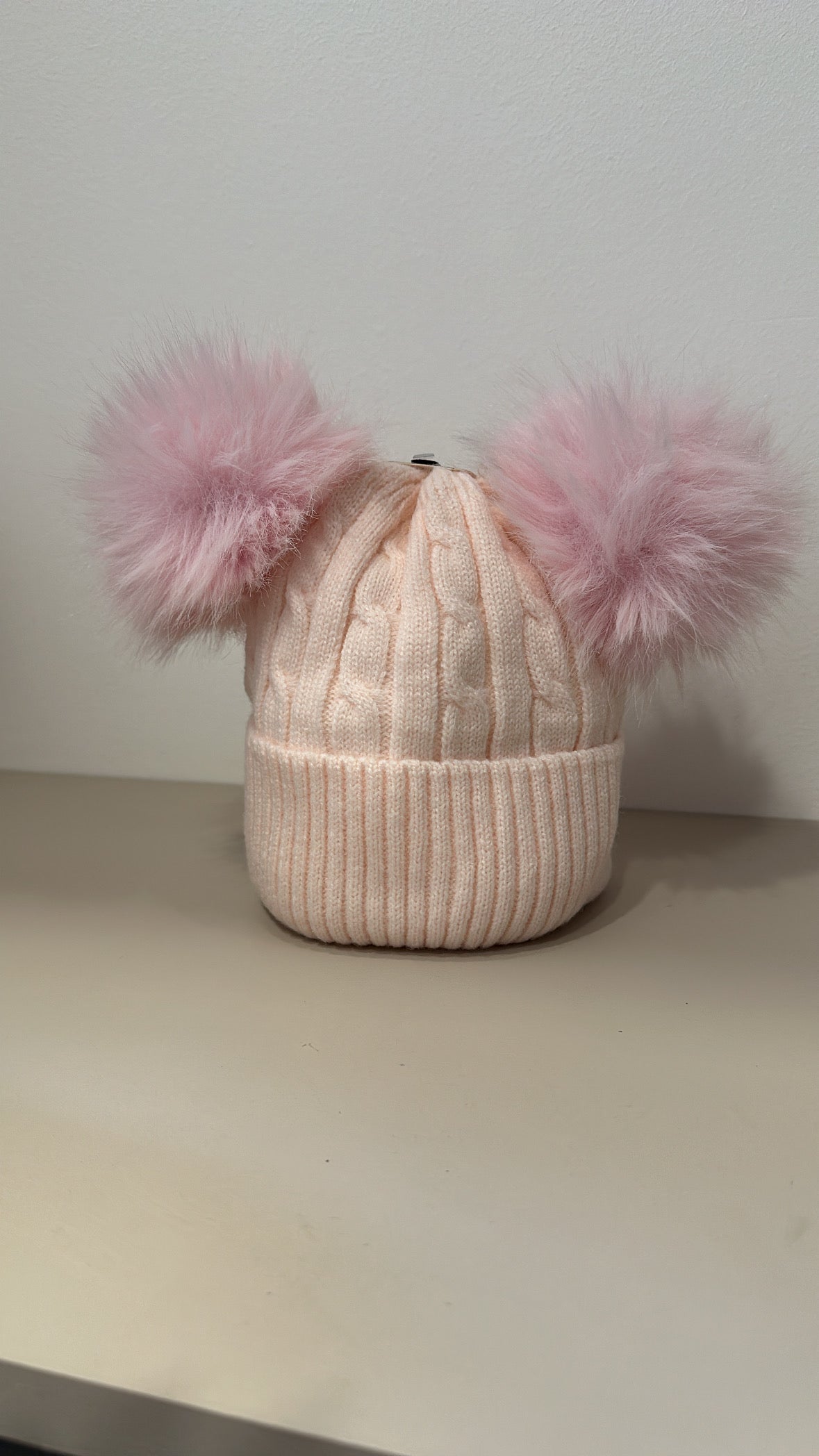 Cappellino 2 PON PON - ROSA