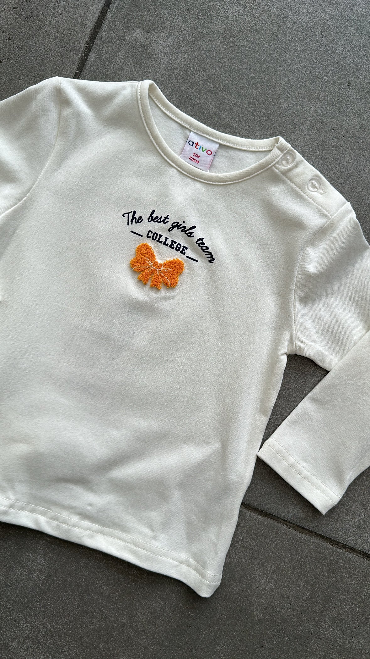 Maglia BEST GIRLS 12-36M - BIANCO