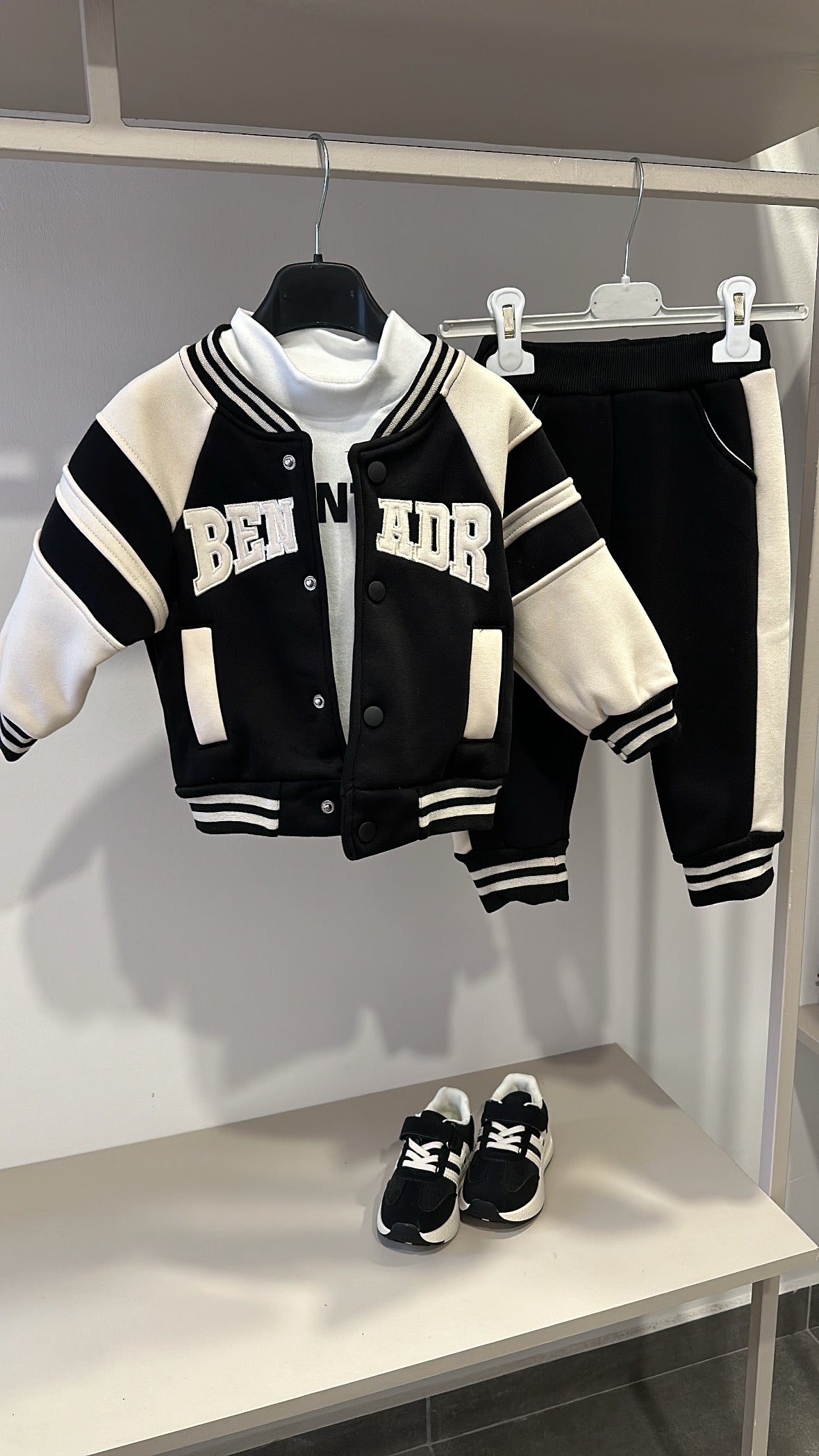 Completo 3 PEZZI BENADR - NERO