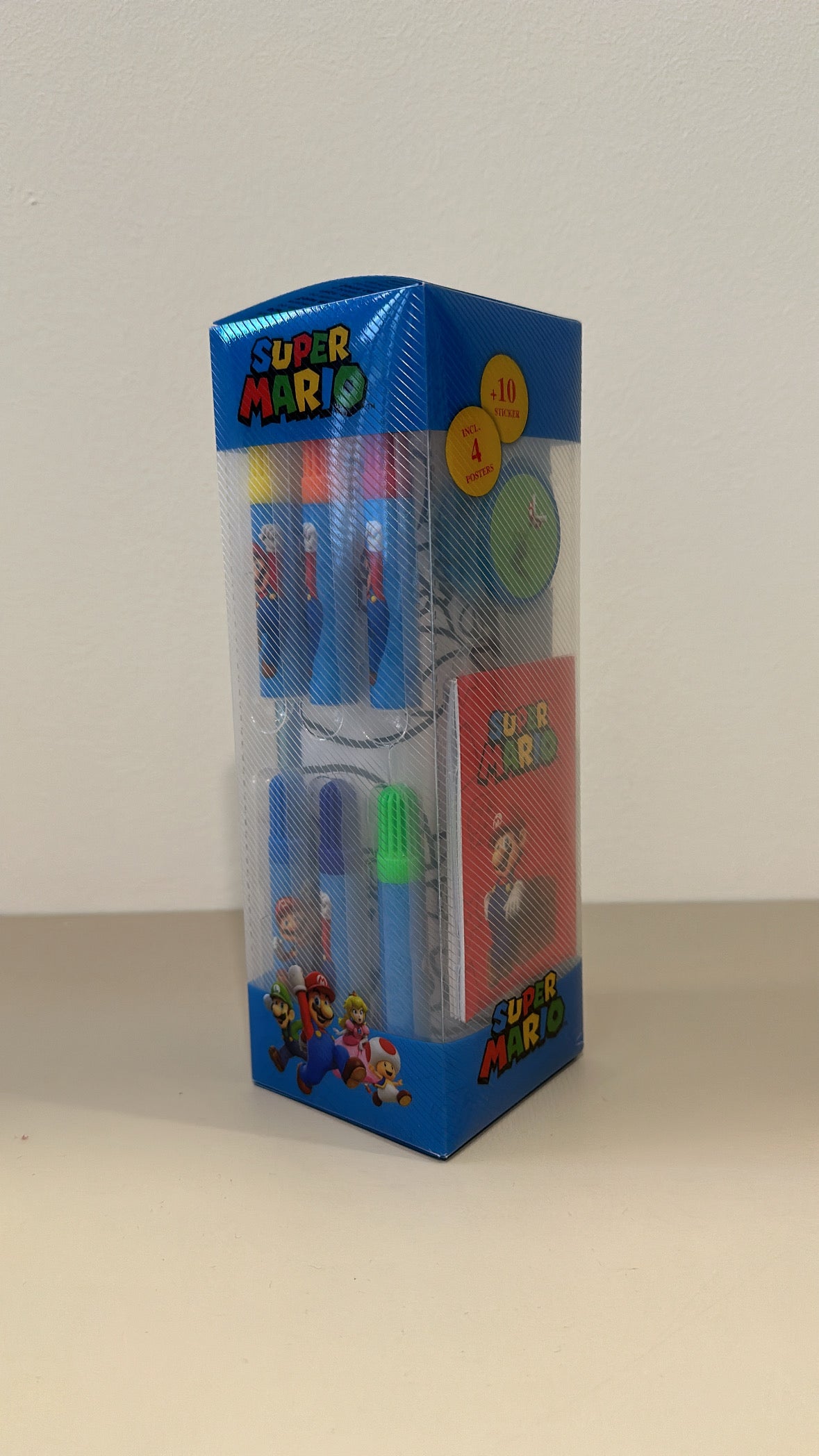 Set CANCELLERIA SUPER MARIO - AZZURRO