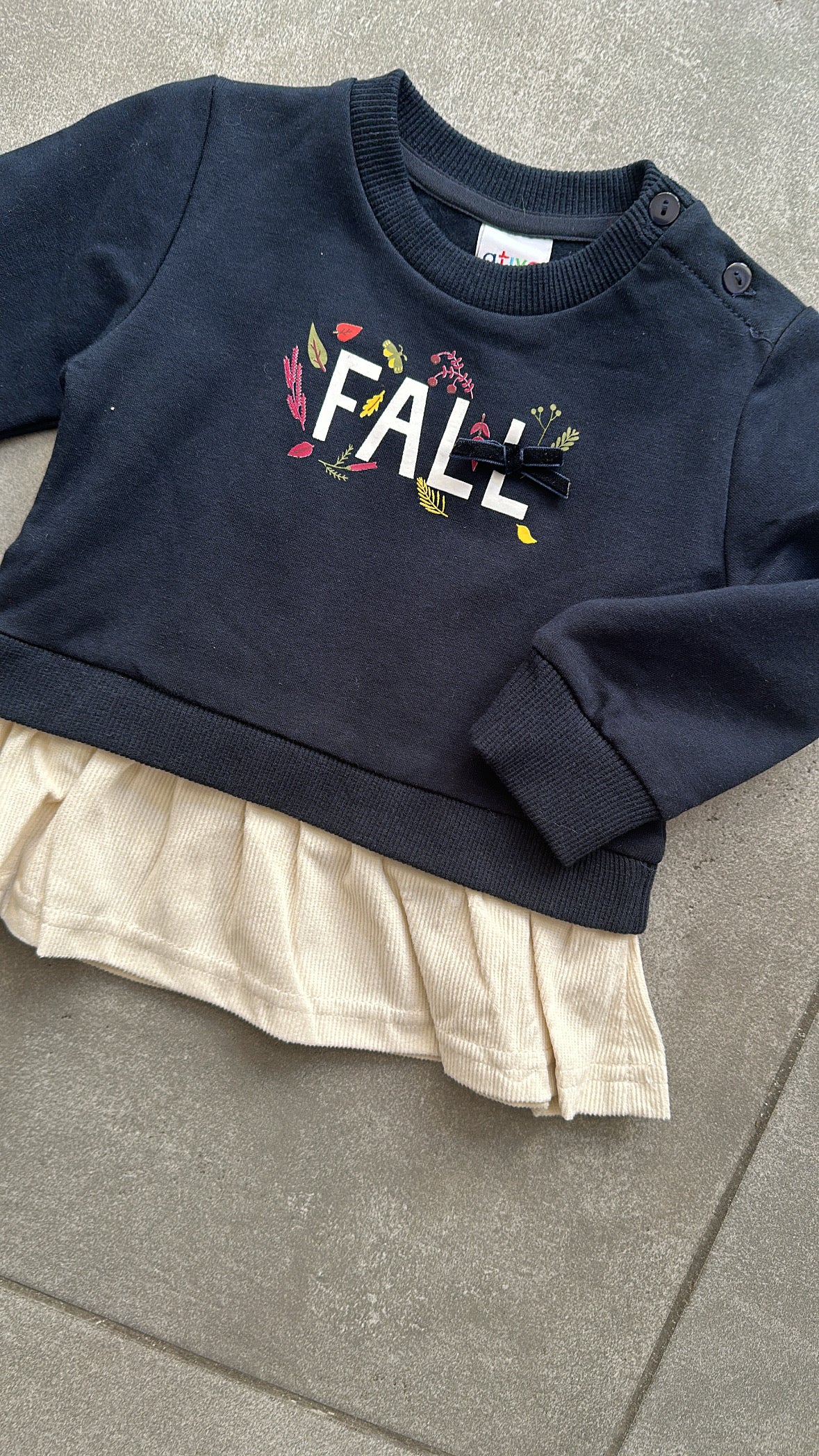 Felpa FALL 6-36M - BLU
