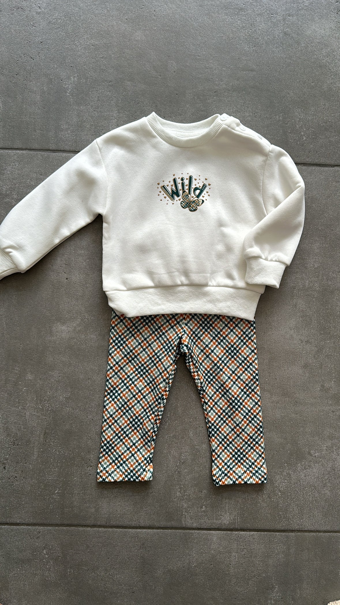 Completino WILD 6-36M - BIANCO