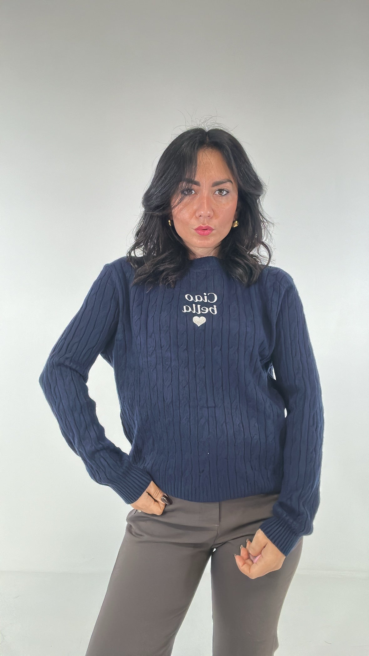 Pull CIAO BELLA - BLU