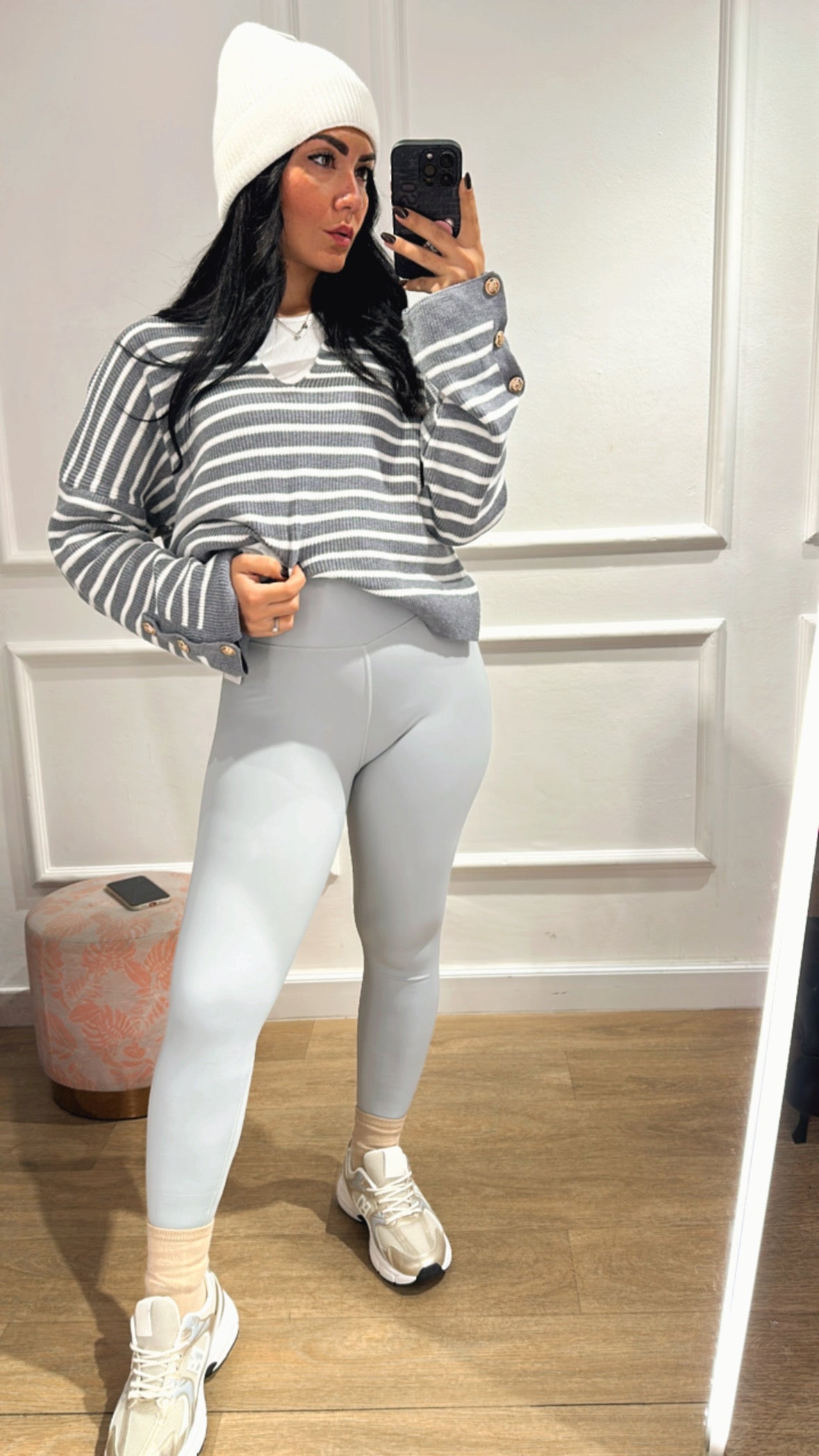 Leggins MODELLANTE - GRIGIO CHIARO