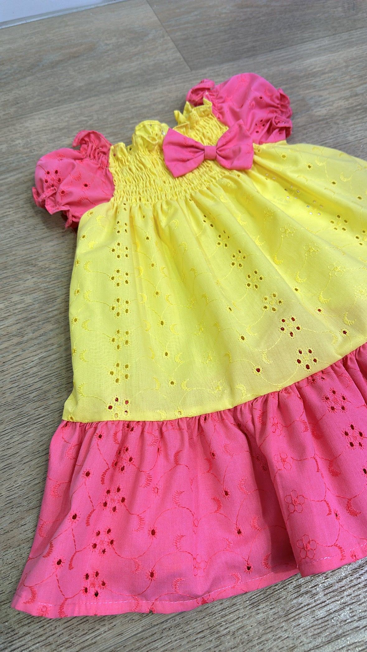 Vestitino SANGALLO 12-30M - GIALLO