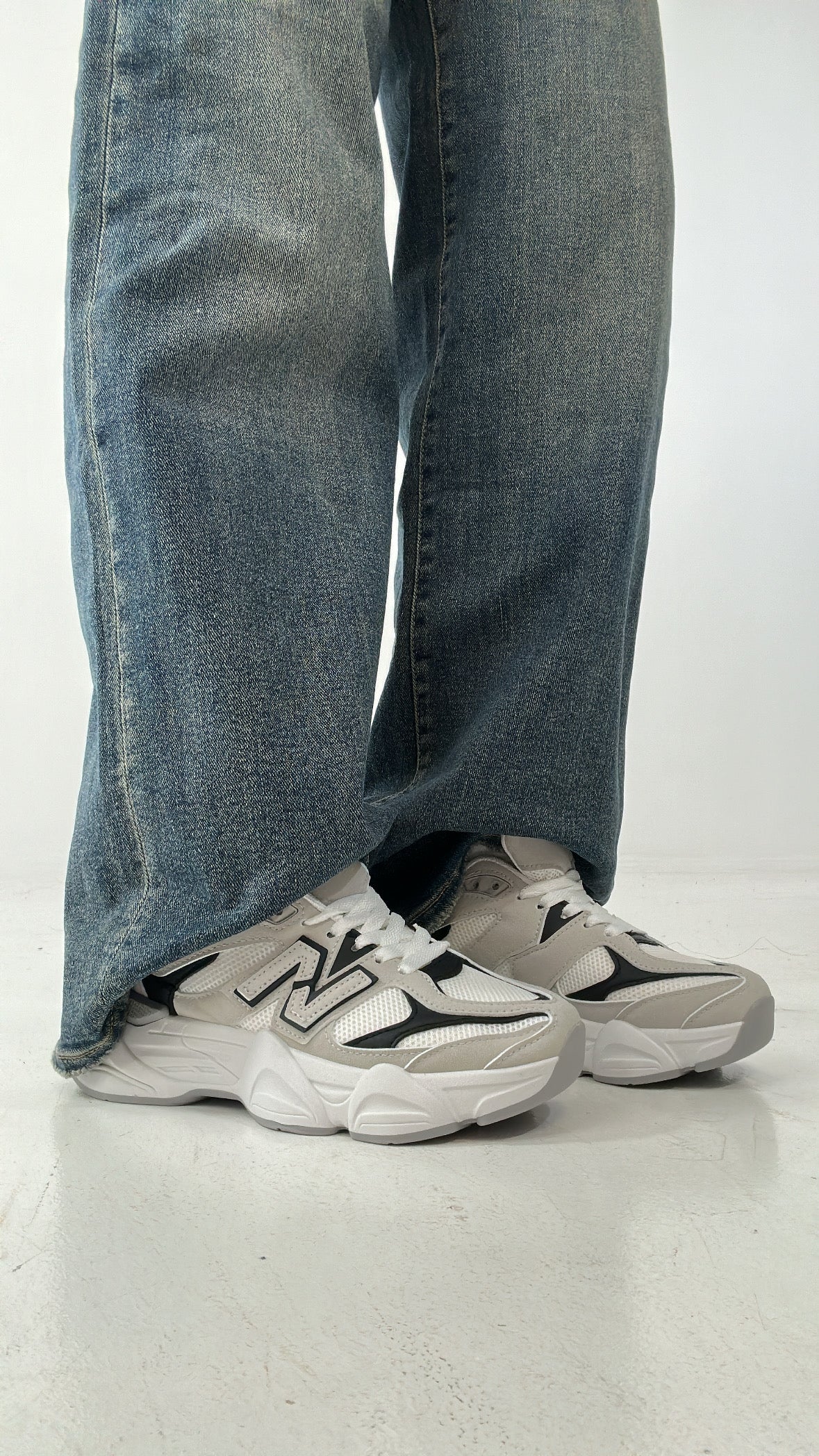 Sneakers NEWB BICOLOR - BIANCO
