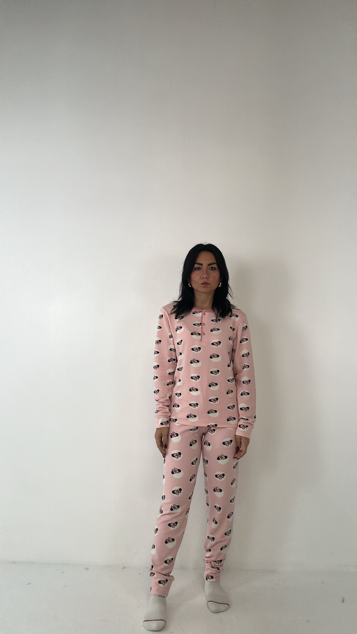 Pigiama DONNA MINNIE - ROSA