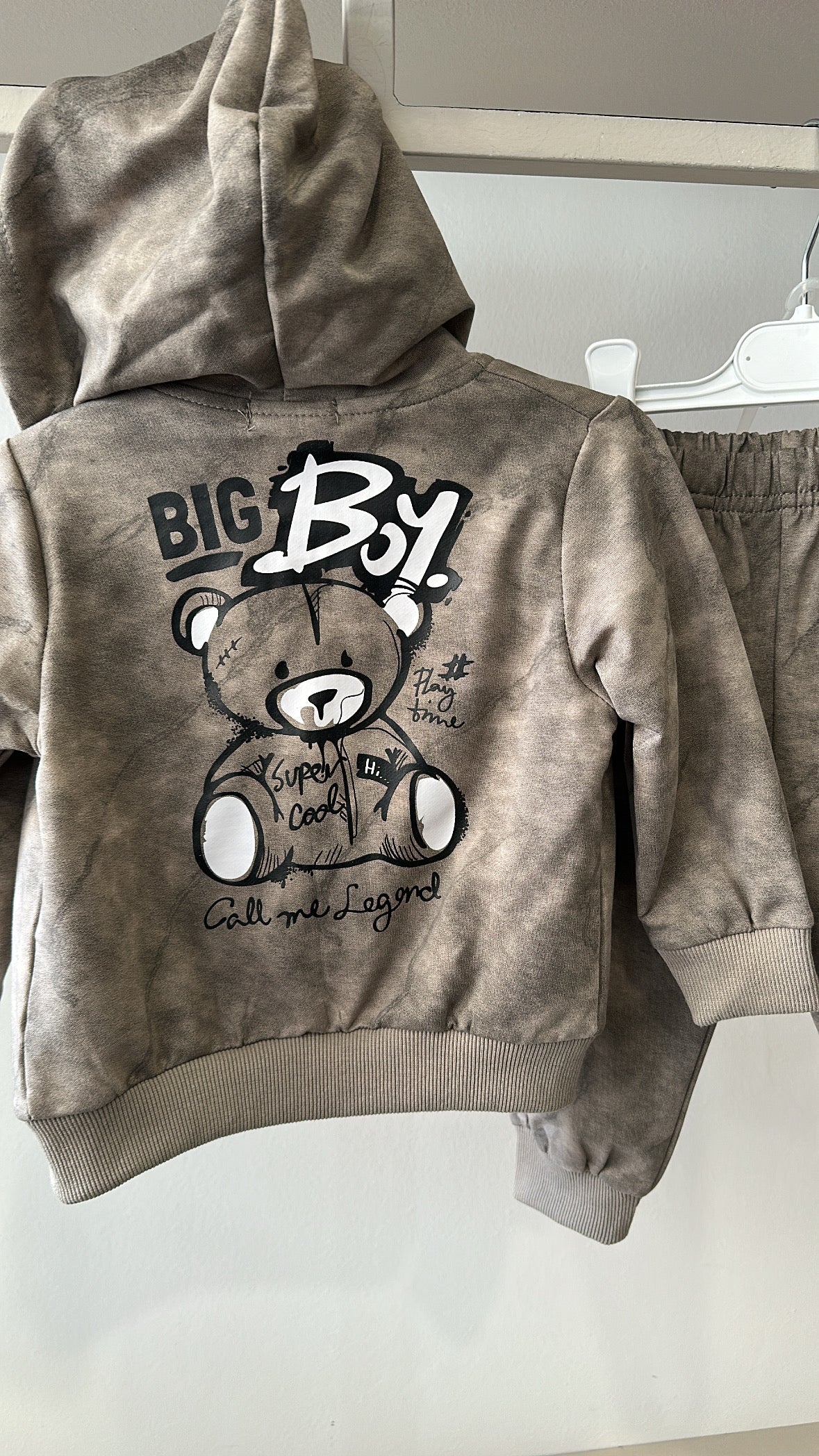 Tuta BIG BOY 12-36M - FANGO