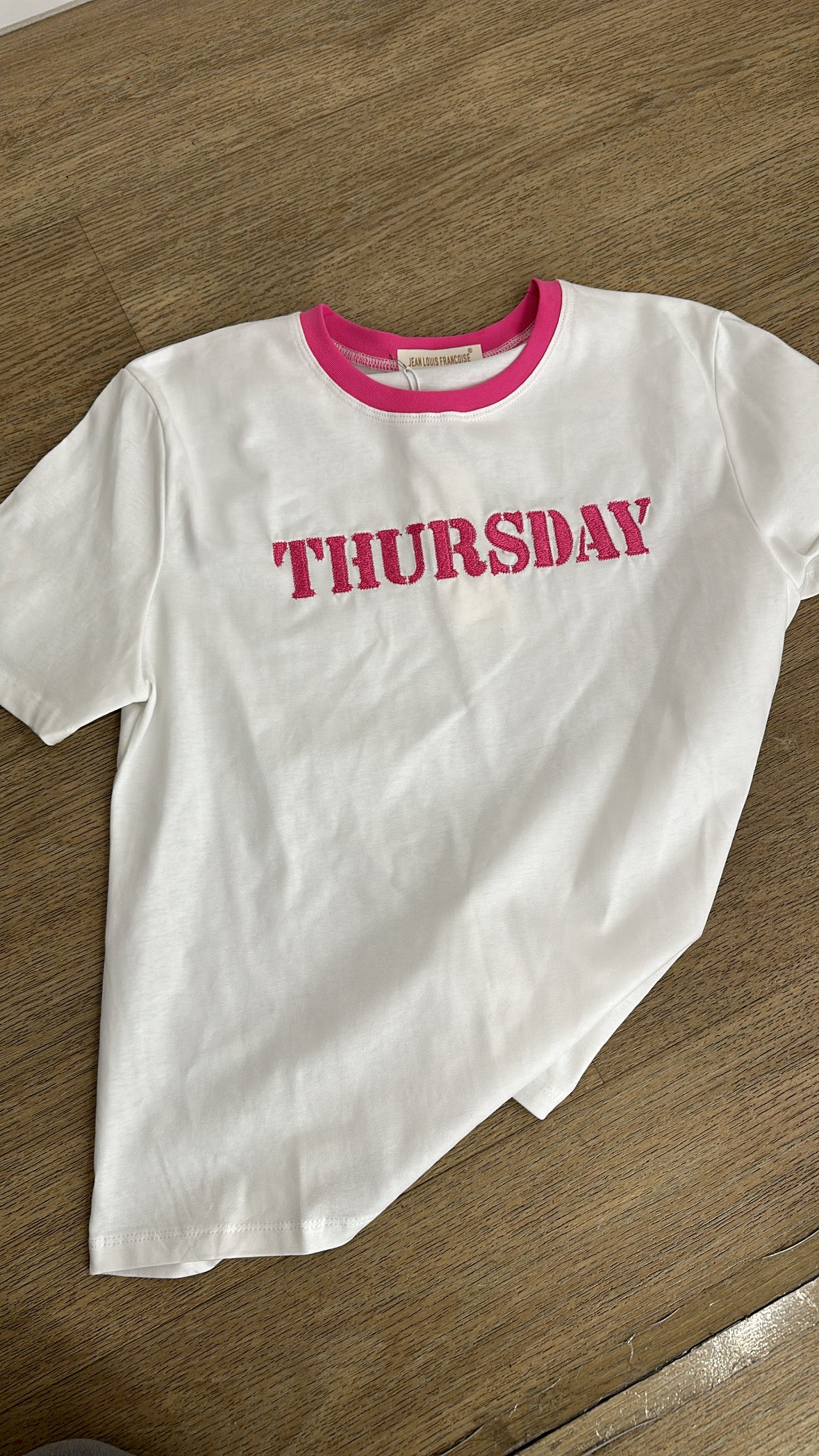 T-shirt WEEK - FUCSIA