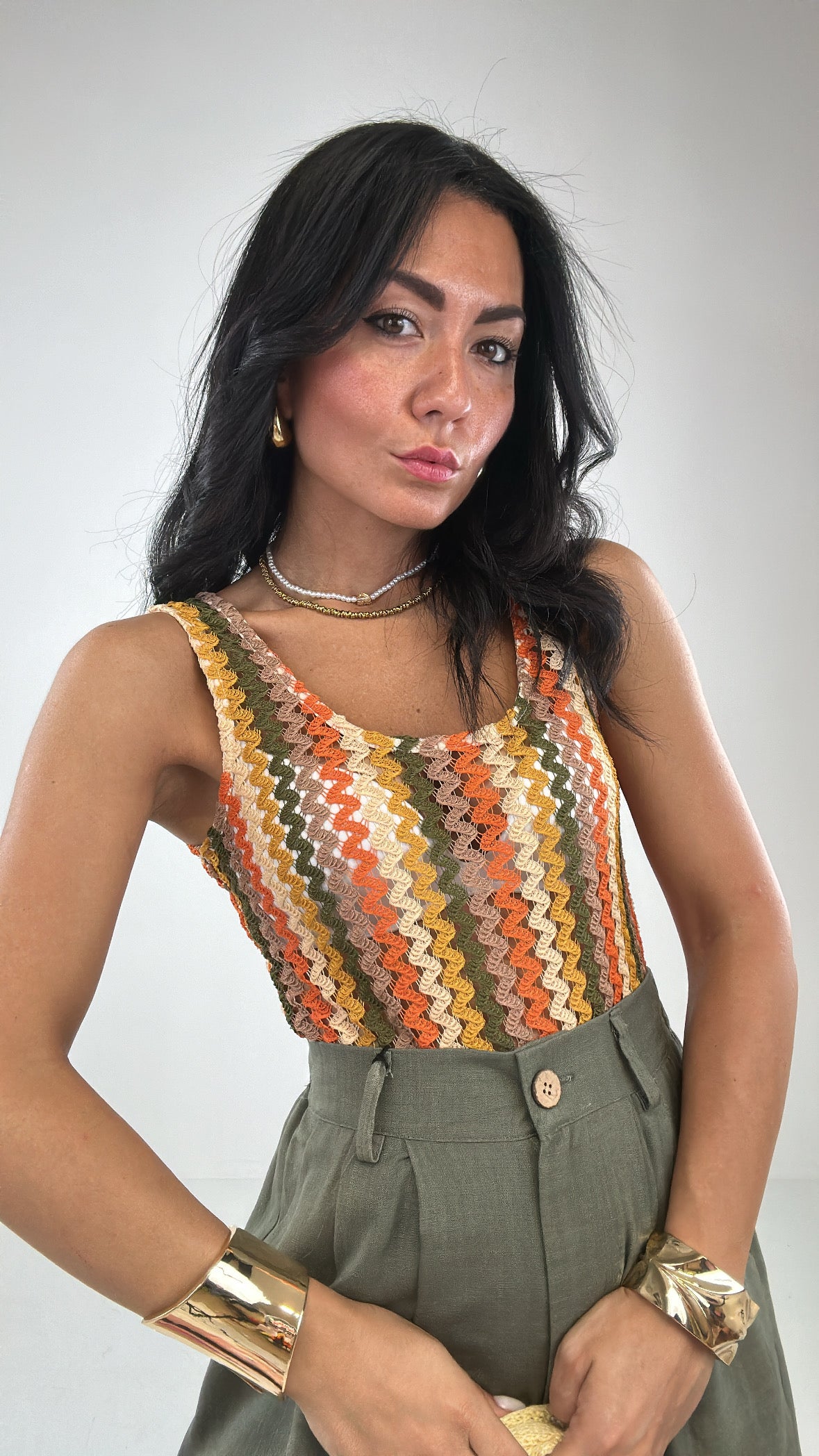 Body TRICOLOR - BEIGE