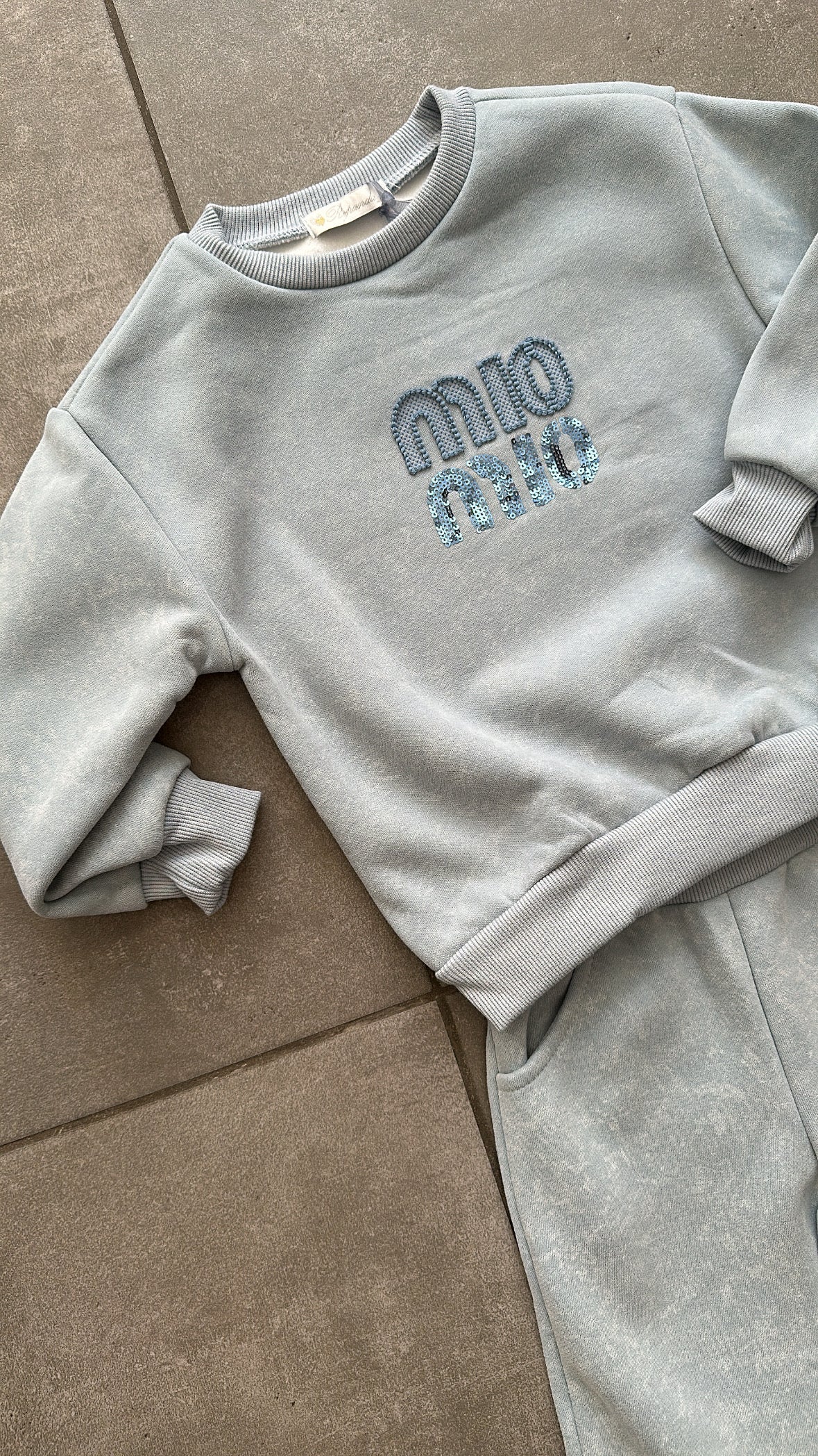 Tuta MIO MIO 4-12A - CELESTE