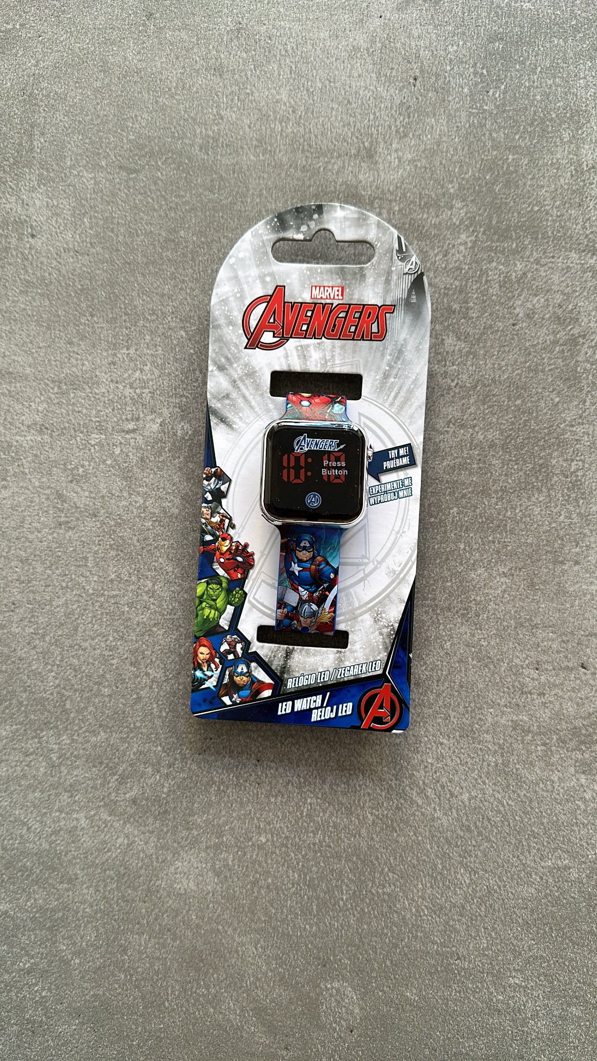 Orologio LED DISNEY - BLU