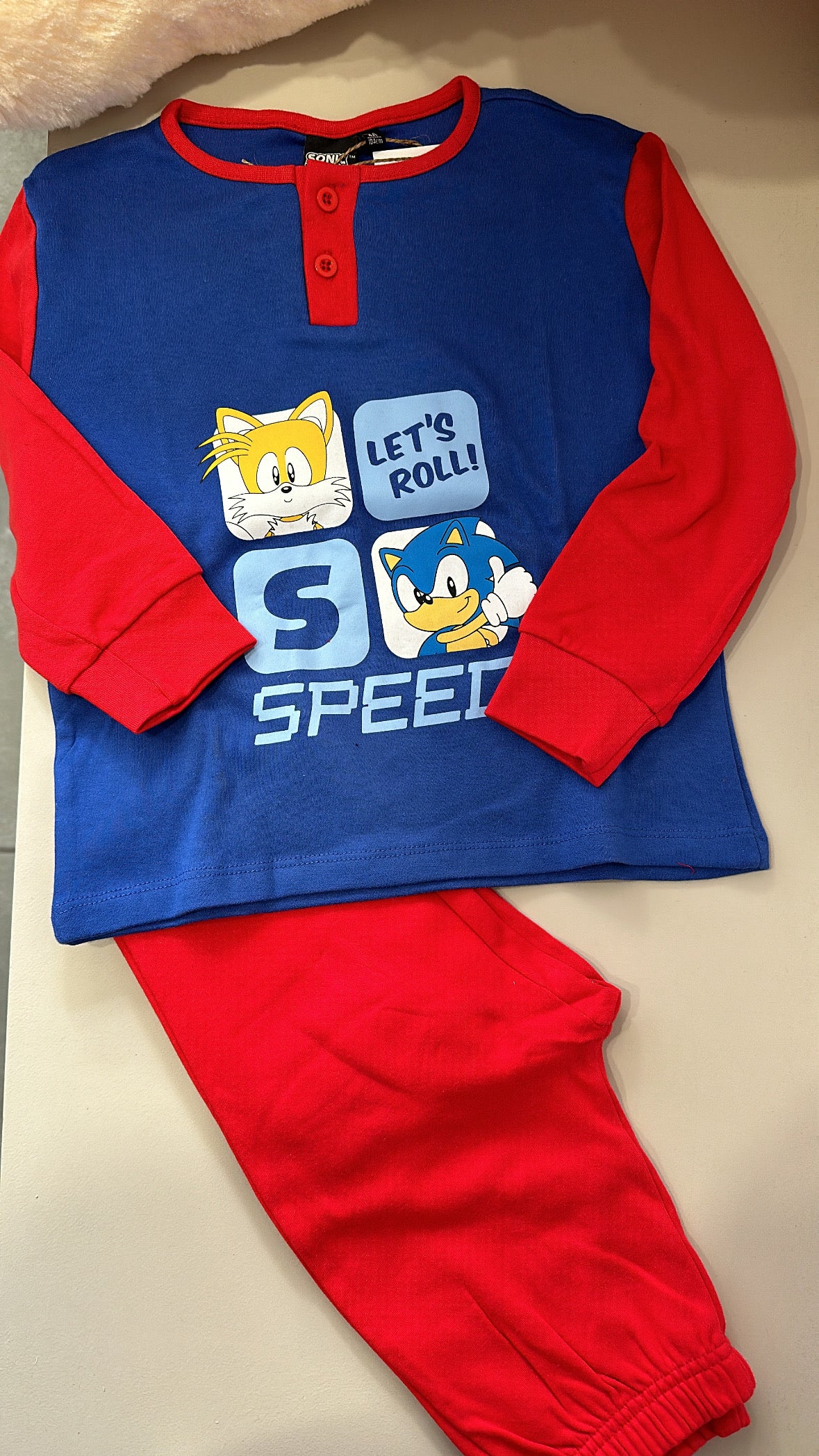 Pigiama SONIC - ROSSO