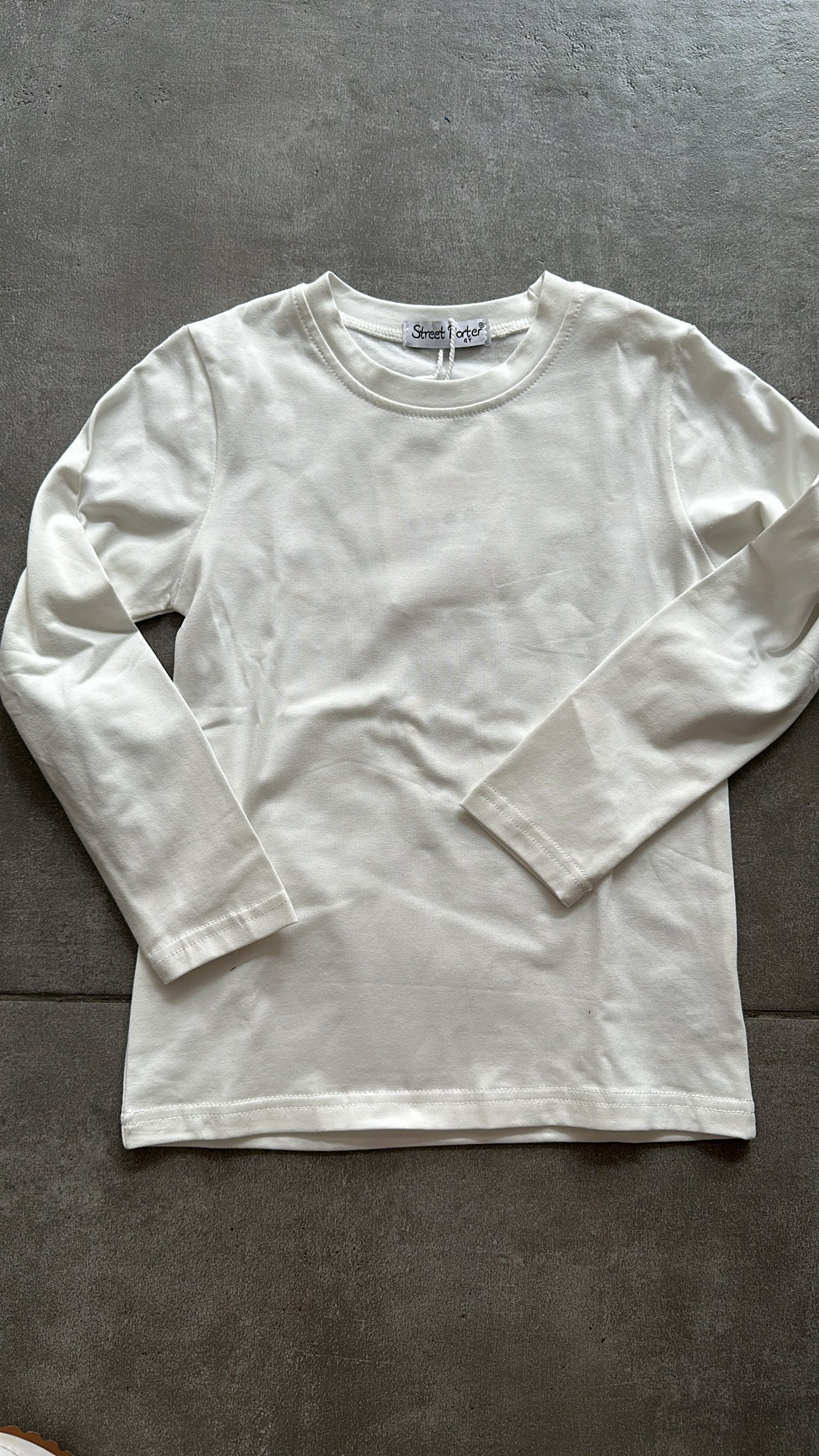 Maglia BASICA 4-14A - BIANCO