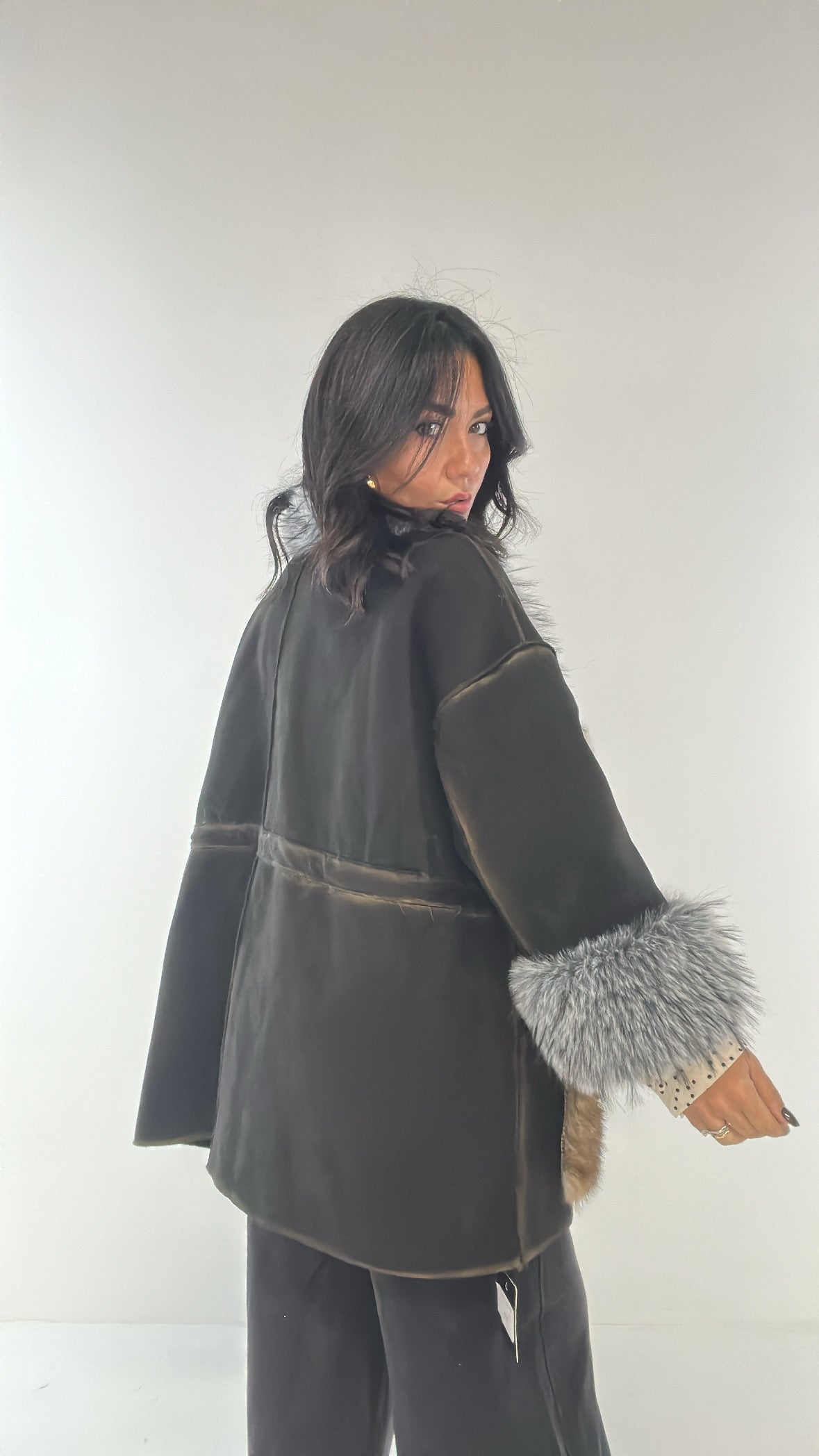 Ecopelliccia VANITY - NERO