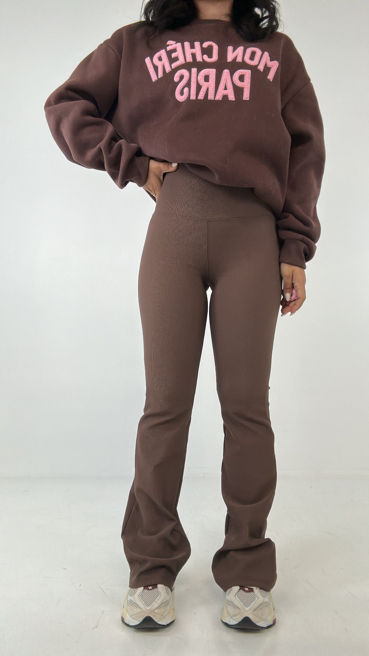 Leggins ZAMPA COSTINE - MARRONE