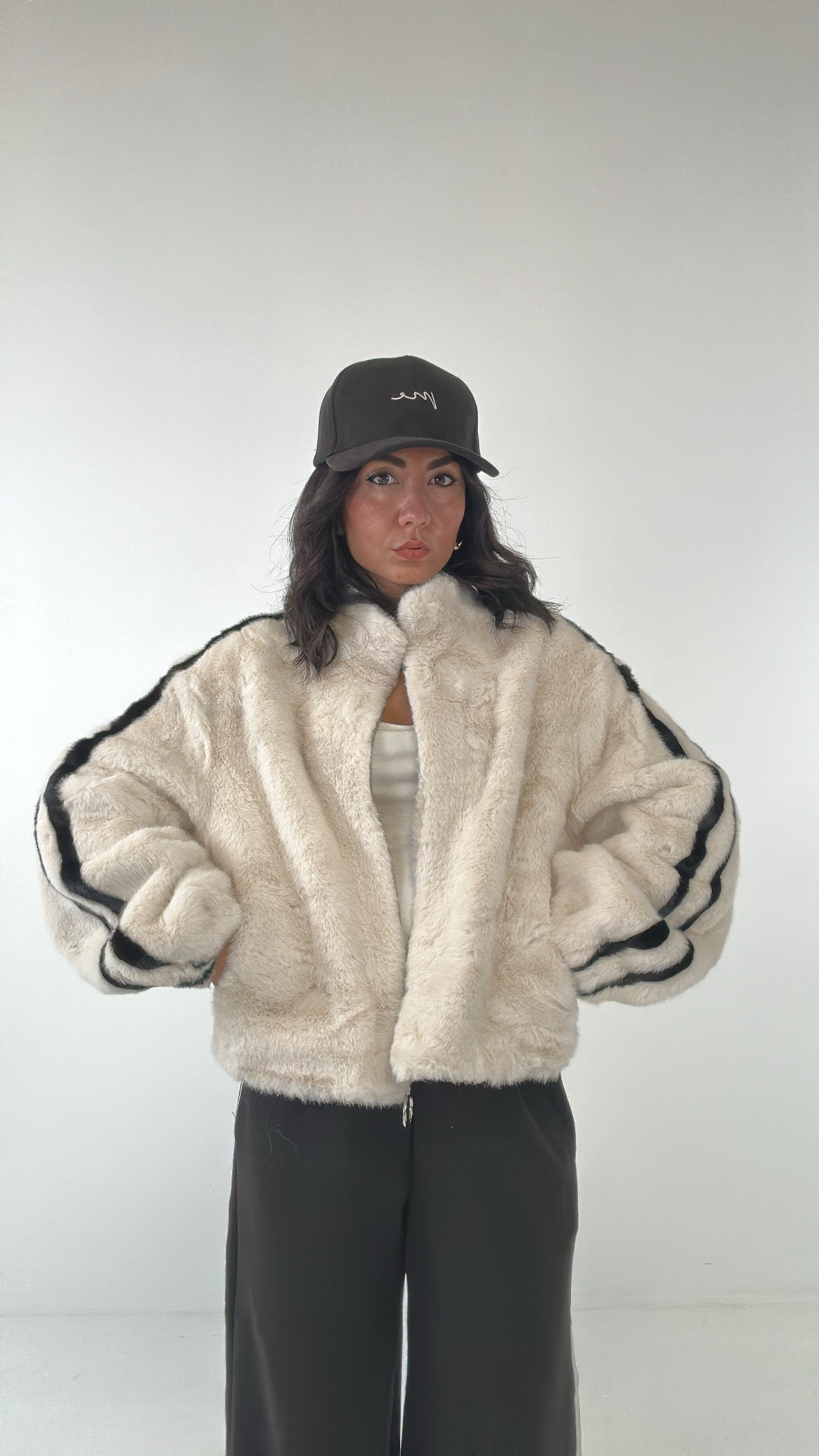 Ecopelliccia SPORTY - PANNA