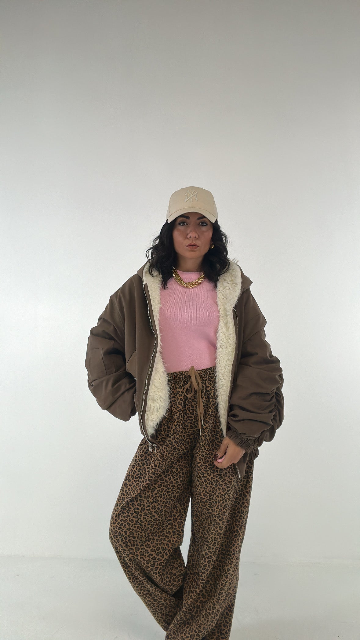 Parka LUMINA - MARRONE