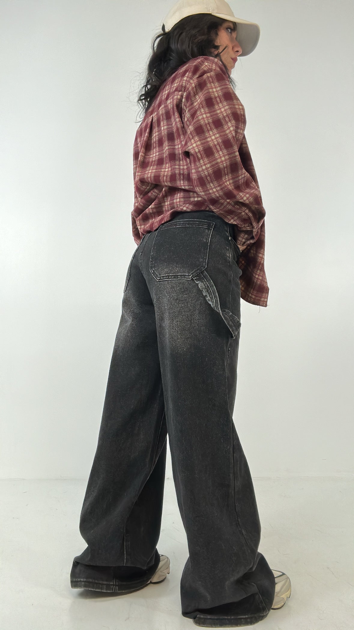 Jeans WIDE LEG CARPENTER - NERO