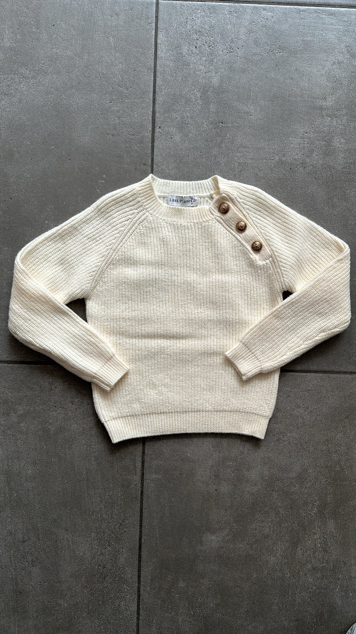Pull BOTTONCINI 4-12A - PANNA