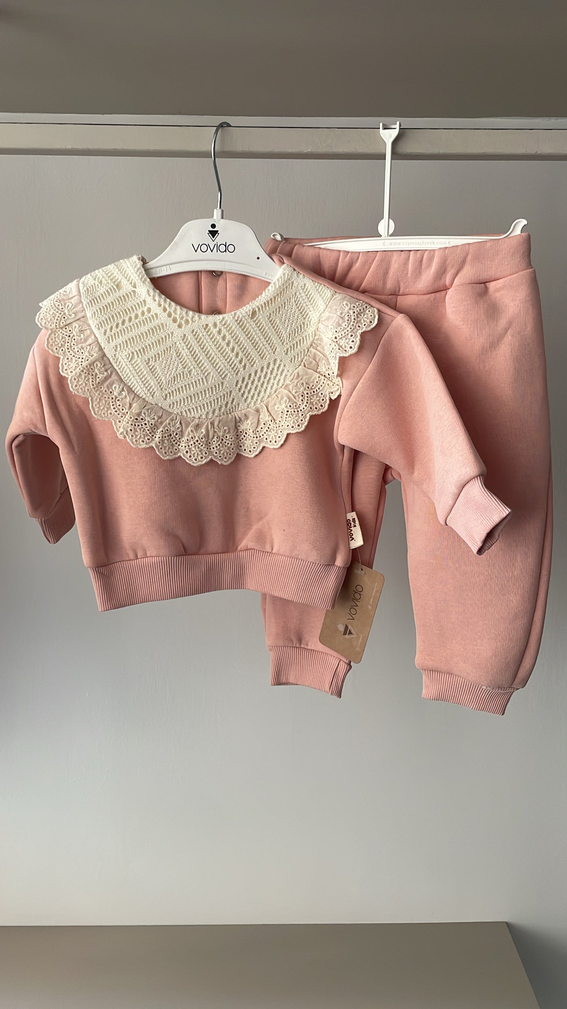 Completo VOVIDO 6-24M - ROSA