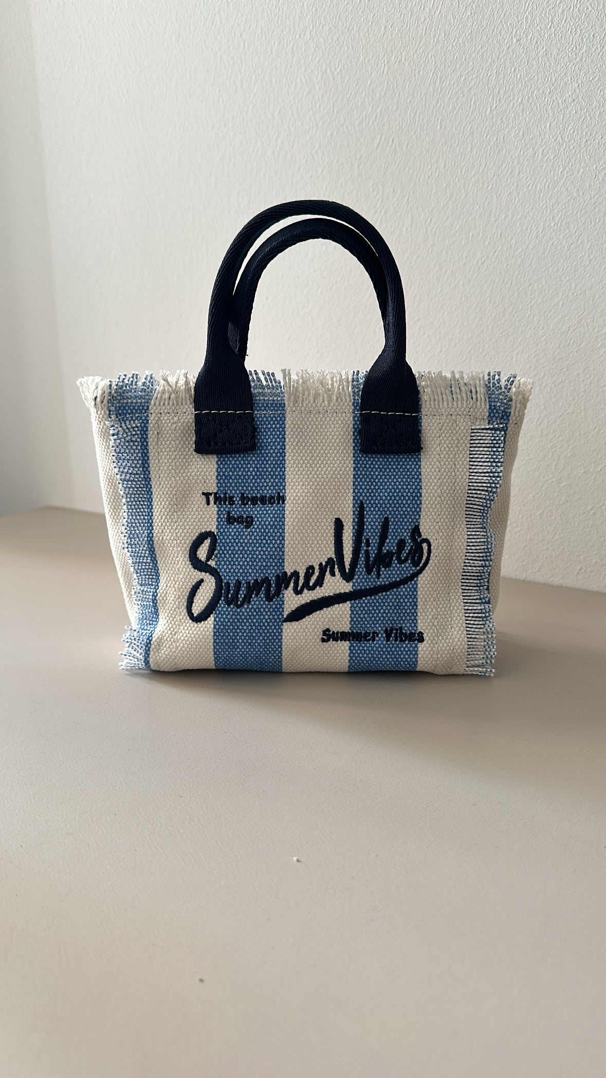 Borsa SUMMER VIBES POCCOLA - AZZURRO